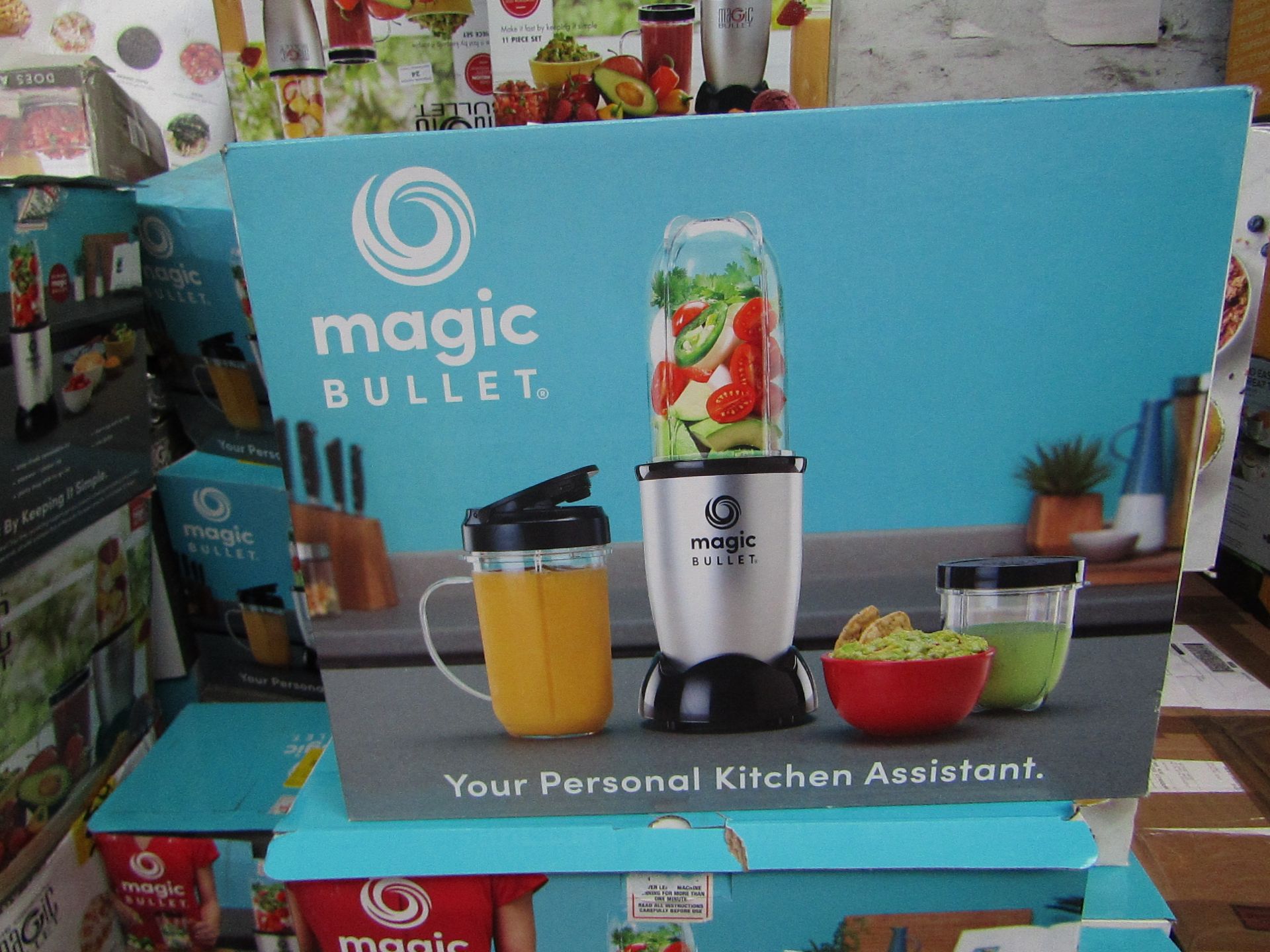 | 6X | THE MAGIC BULLET BLENDER | UNCHECKED AND BOXED | NO ONLINE RESALE | SKU C5060191467360 |