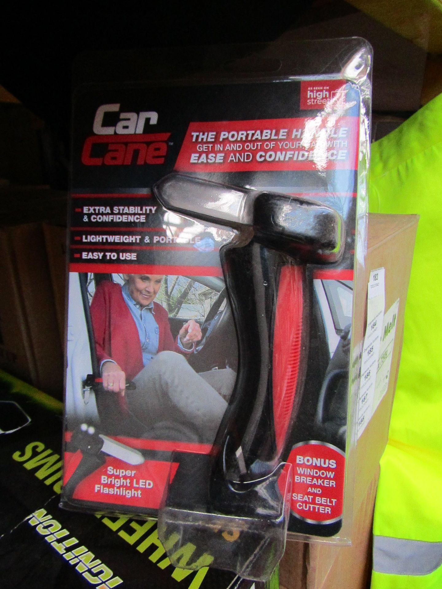 | 2x | CAR CANE EXTRA STABILITY & CONFIDENCE | NEW & PACKAGED | SKU 5060191463300 | RRP £14.99 |