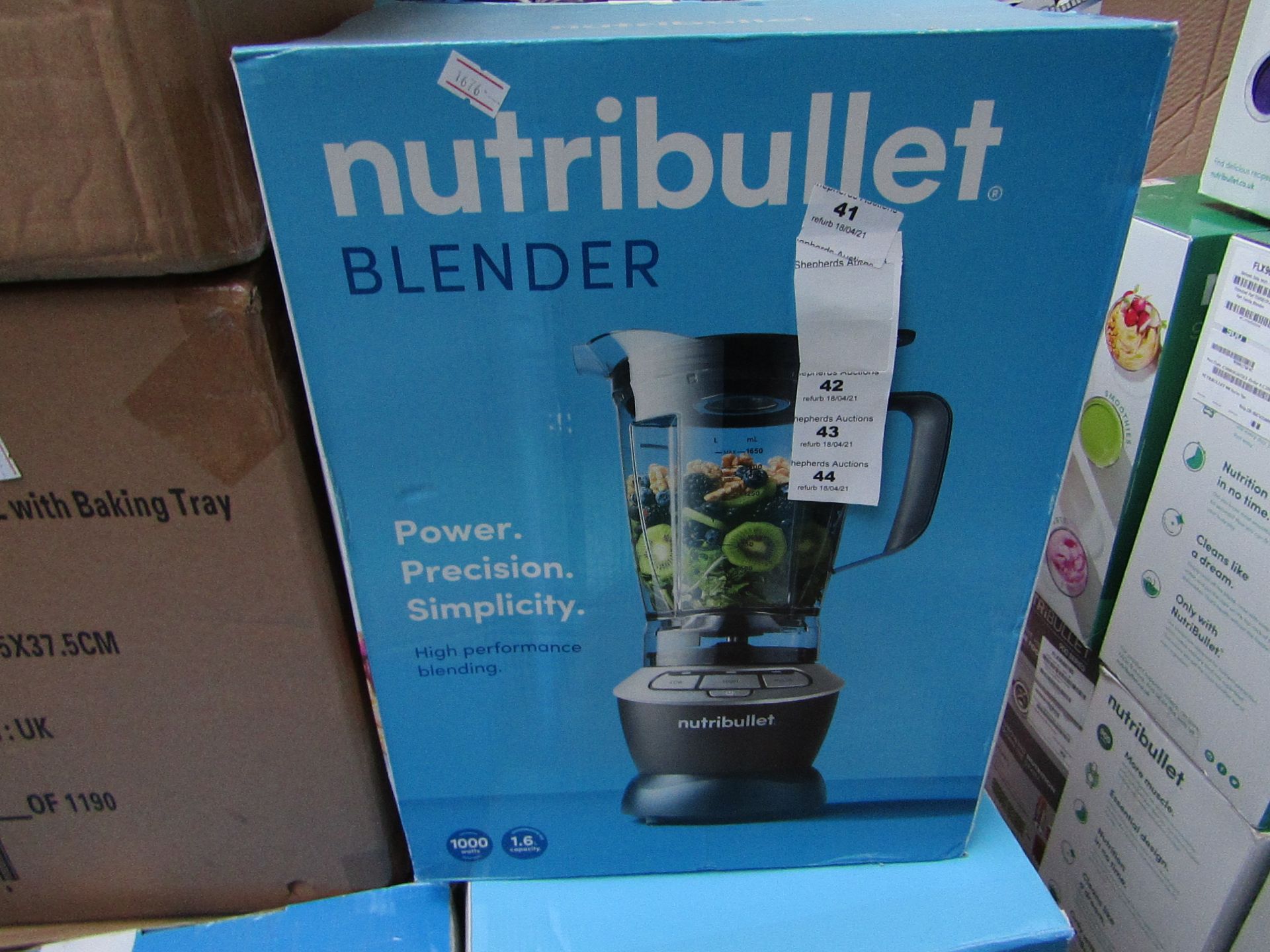 | 1X | NUTRI BULLETBLENDER | REFURBISHED AND BOXED | NO ONLINE RESALE ALLOWED | SKU - | RRP £99.