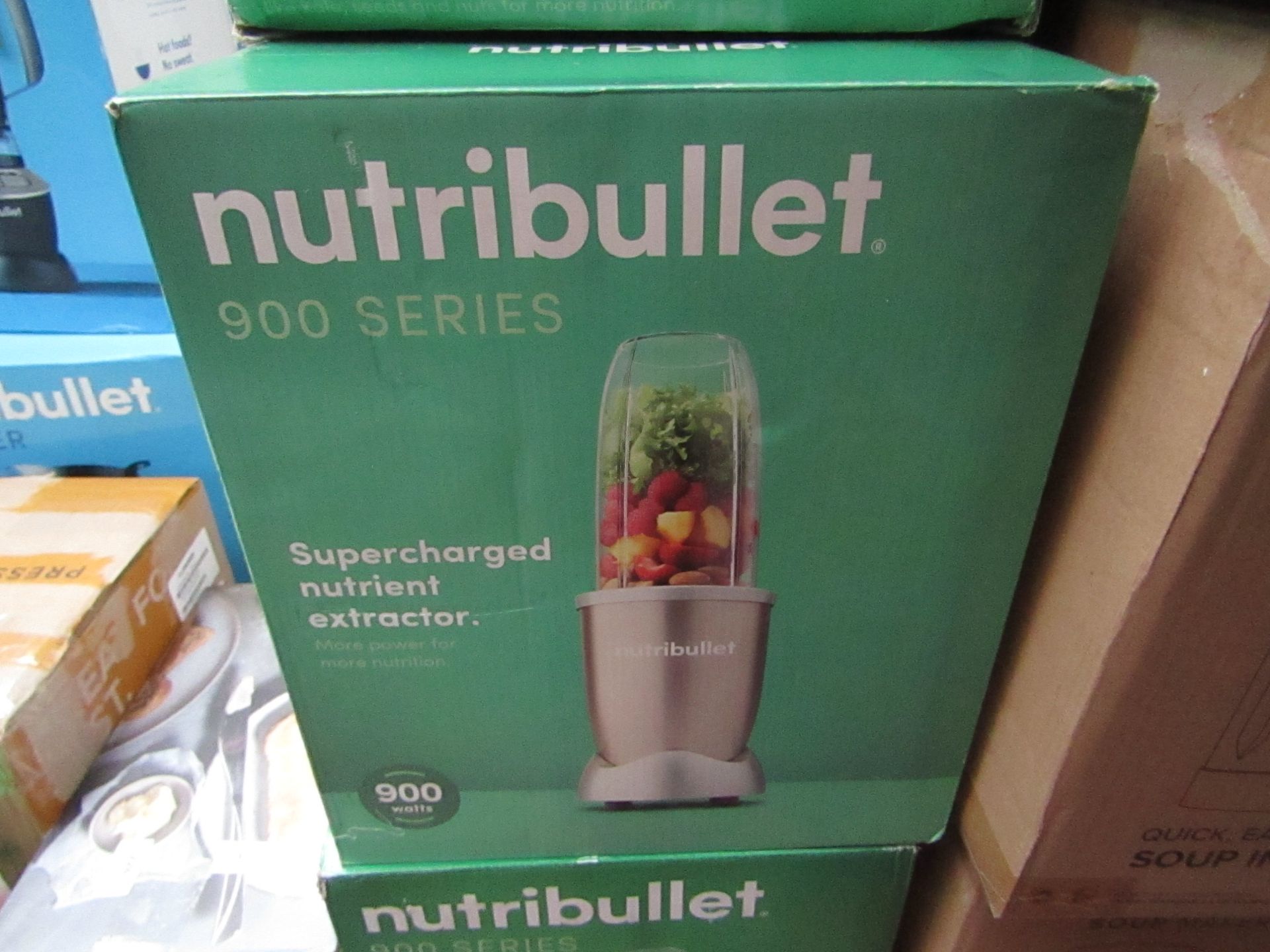 | 1X | NUTRI BULLET 900 SERIES | REFURBISHED AND BOXED | NO ONLINE RESALE ALLOWED | SKU - | RRP £