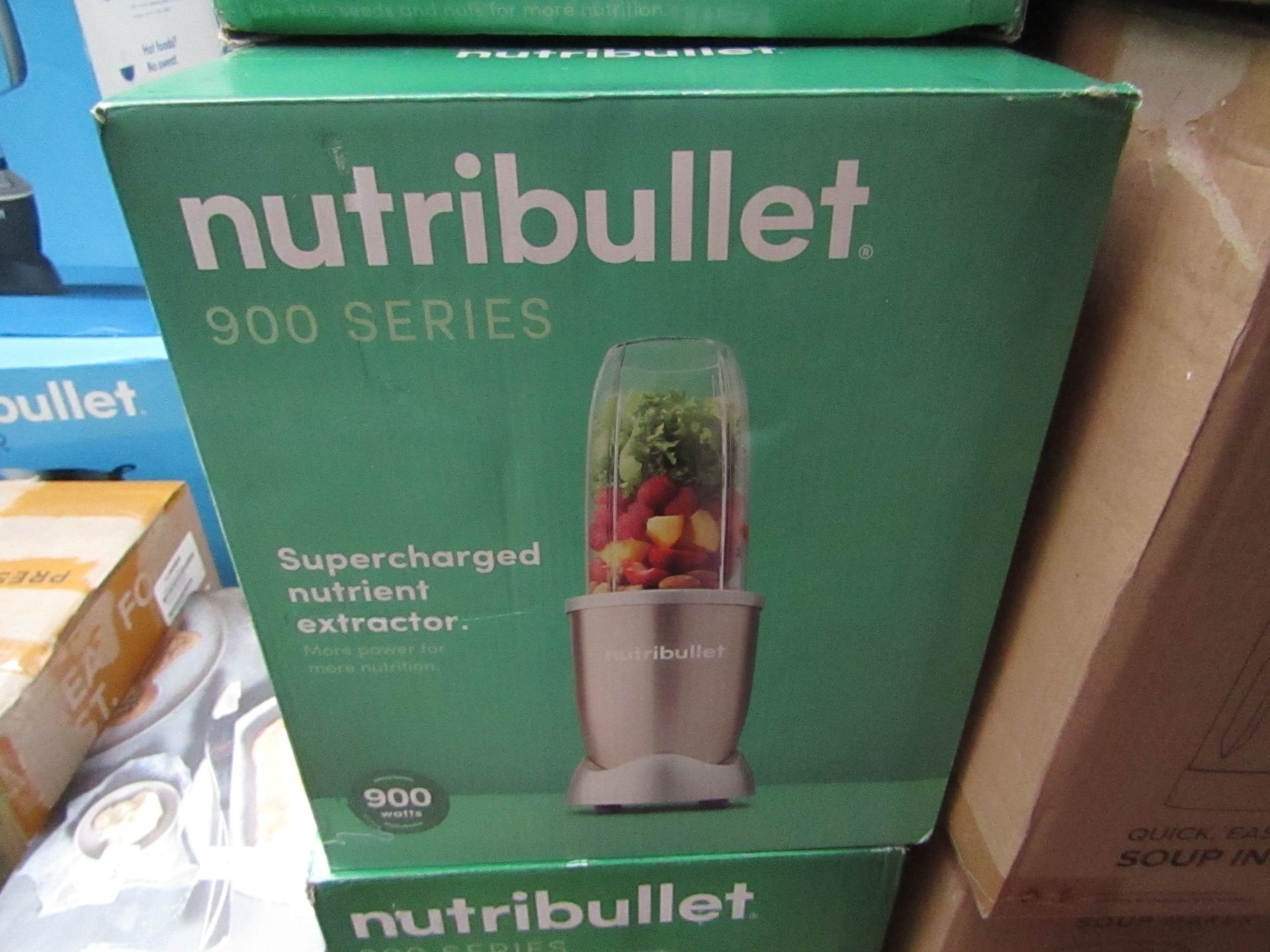 | 1X | NUTRI BULLET 900 SERIES | REFURBISHED AND BOXED | NO ONLINE RESALE ALLOWED | SKU - | RRP £