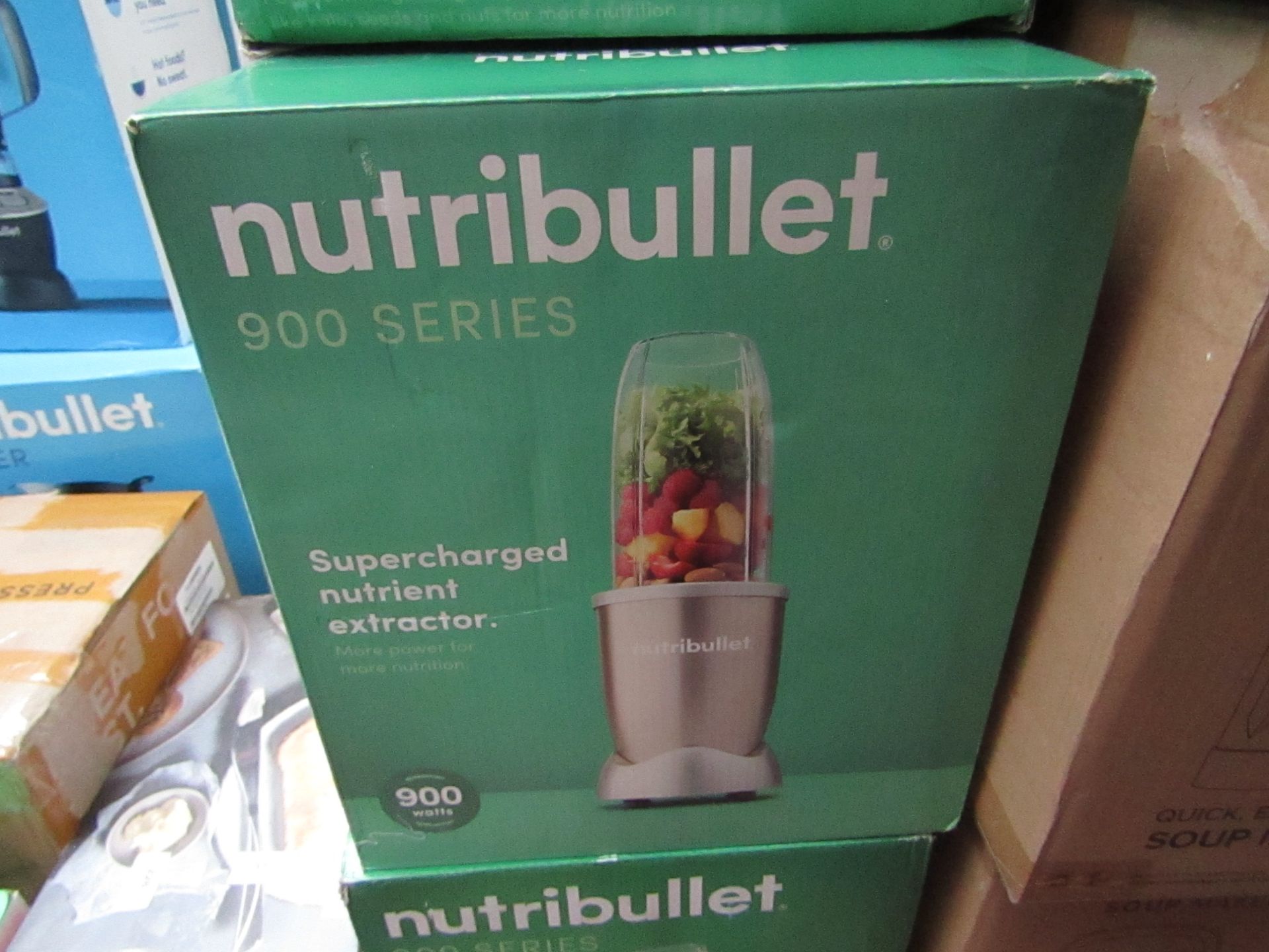 | 1X | NUTRI BULLET 900 SERIES | REFURBISHED AND BOXED | NO ONLINE RESALE ALLOWED | SKU - | RRP £