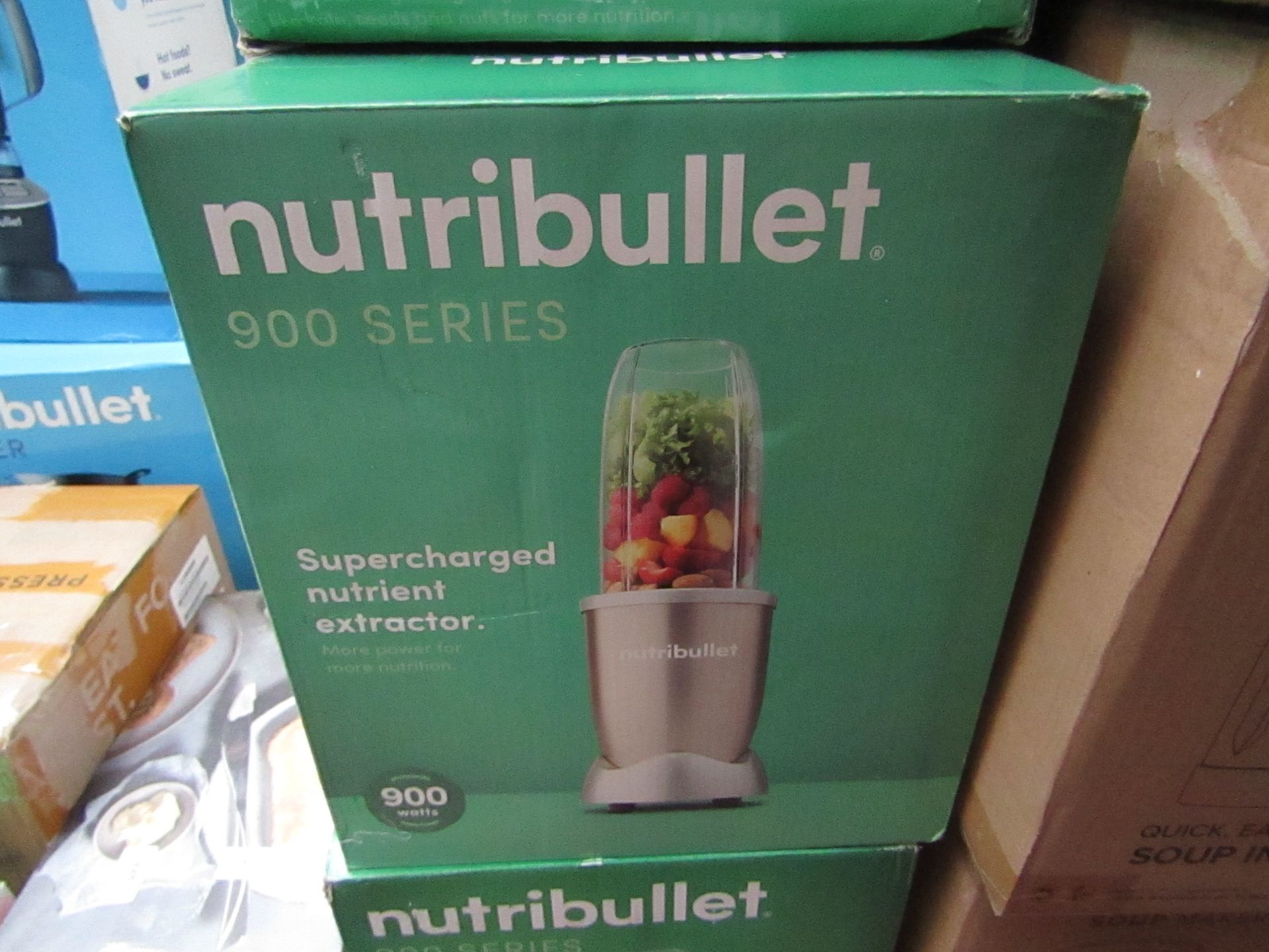 | 1X | NUTRI BULLET 900 SERIES | REFURBISHED AND BOXED | NO ONLINE RESALE ALLOWED | SKU - | RRP £