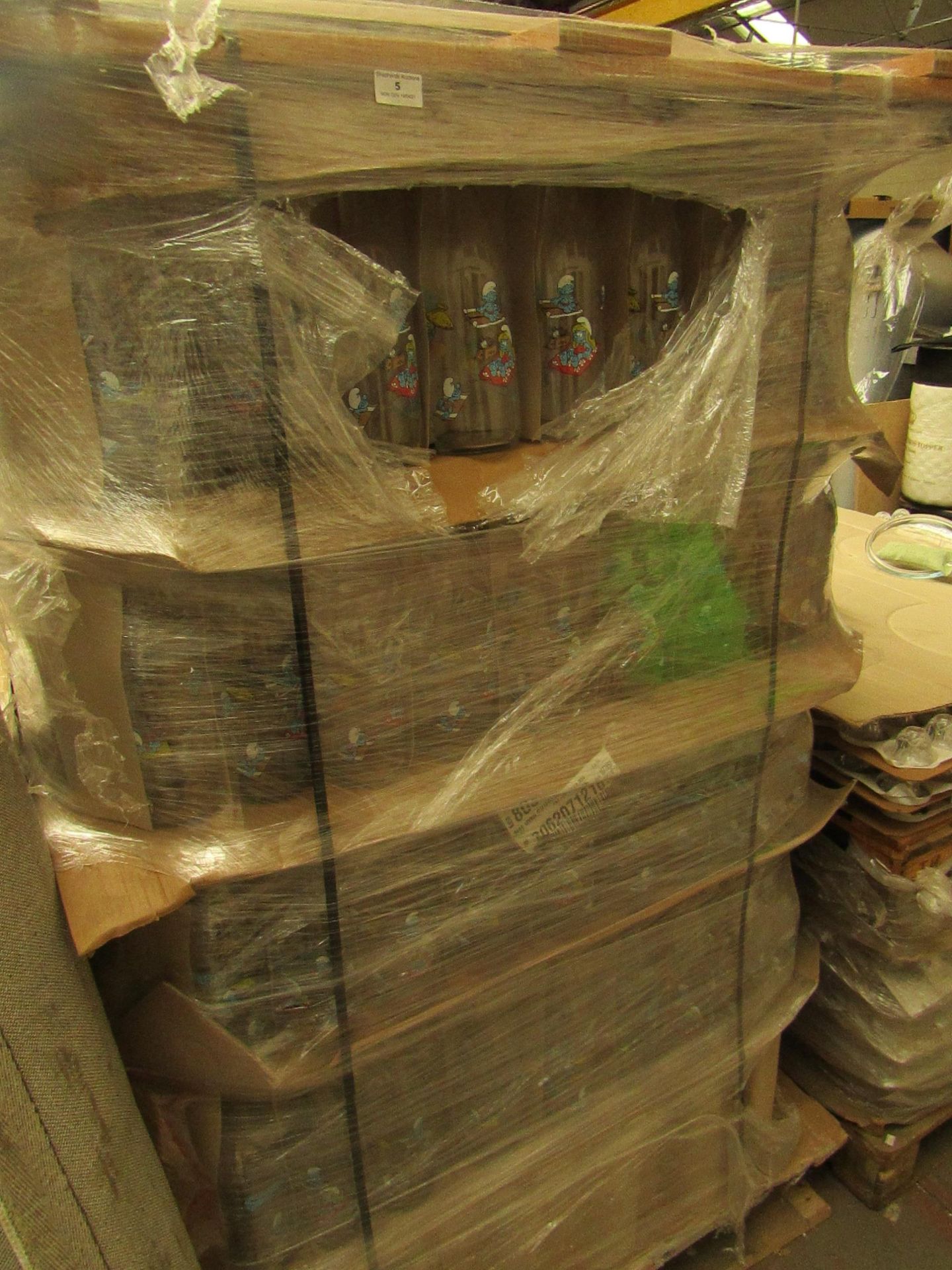 Pallet Containing Approx 750 - Smerf 1 Litre Multi-Use Bottles - Unused & Palleted.