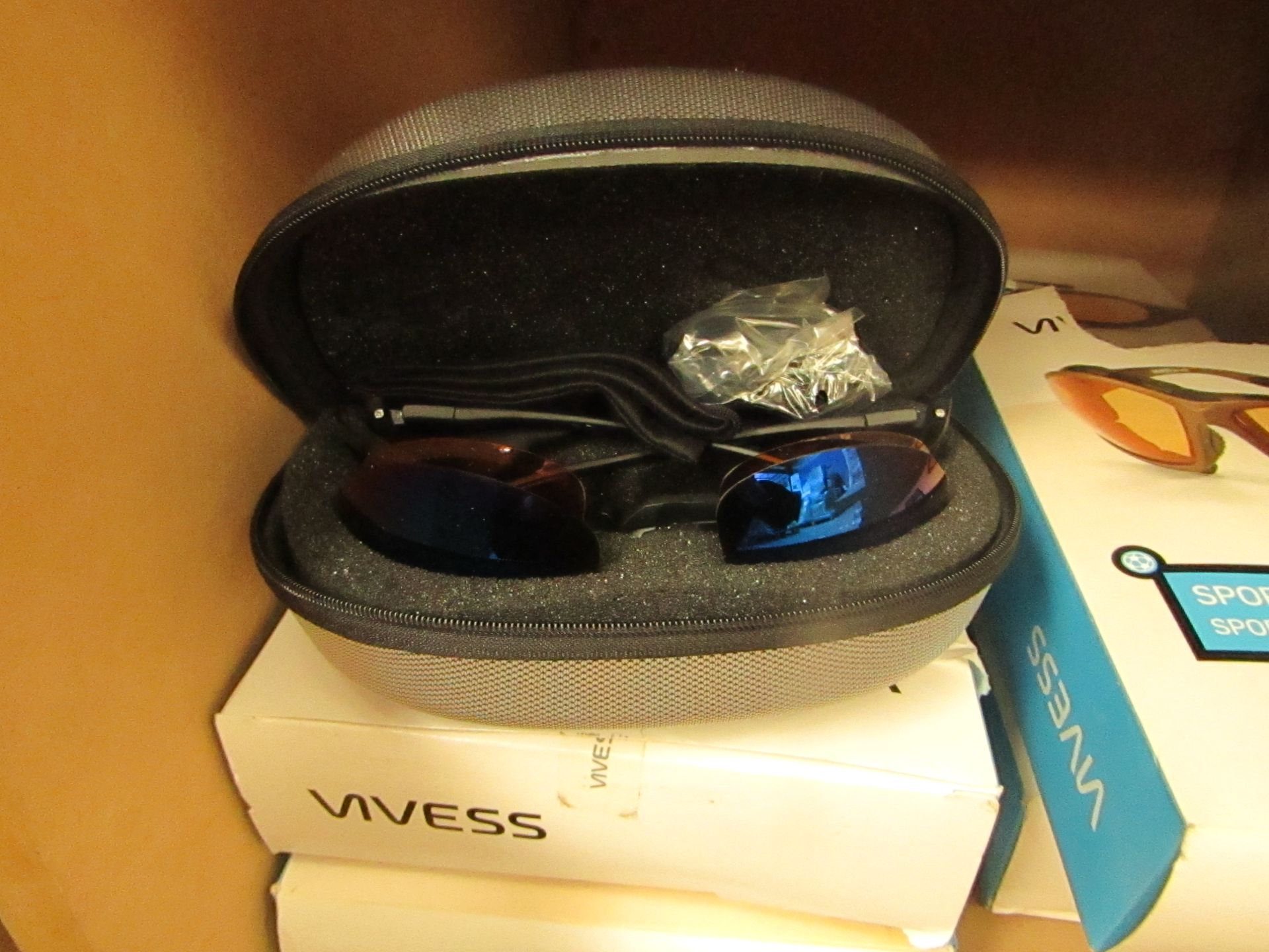 2x Vivess SportBrille Sports Glasses - New & Boxed (but may have damaged packaging)