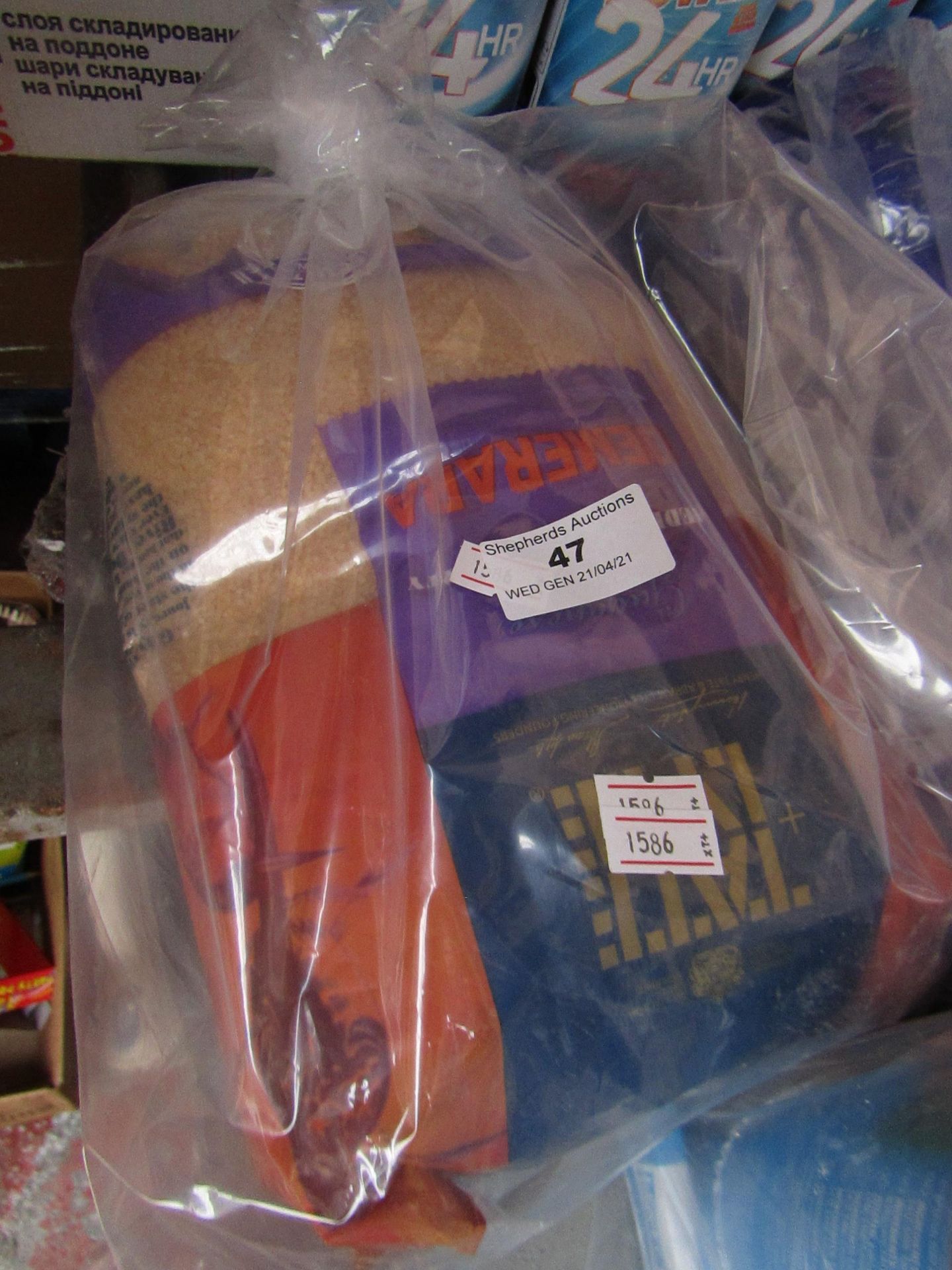 3KG bag of Tate and Lyle Demerara sugar, it has been damged and rebagged.