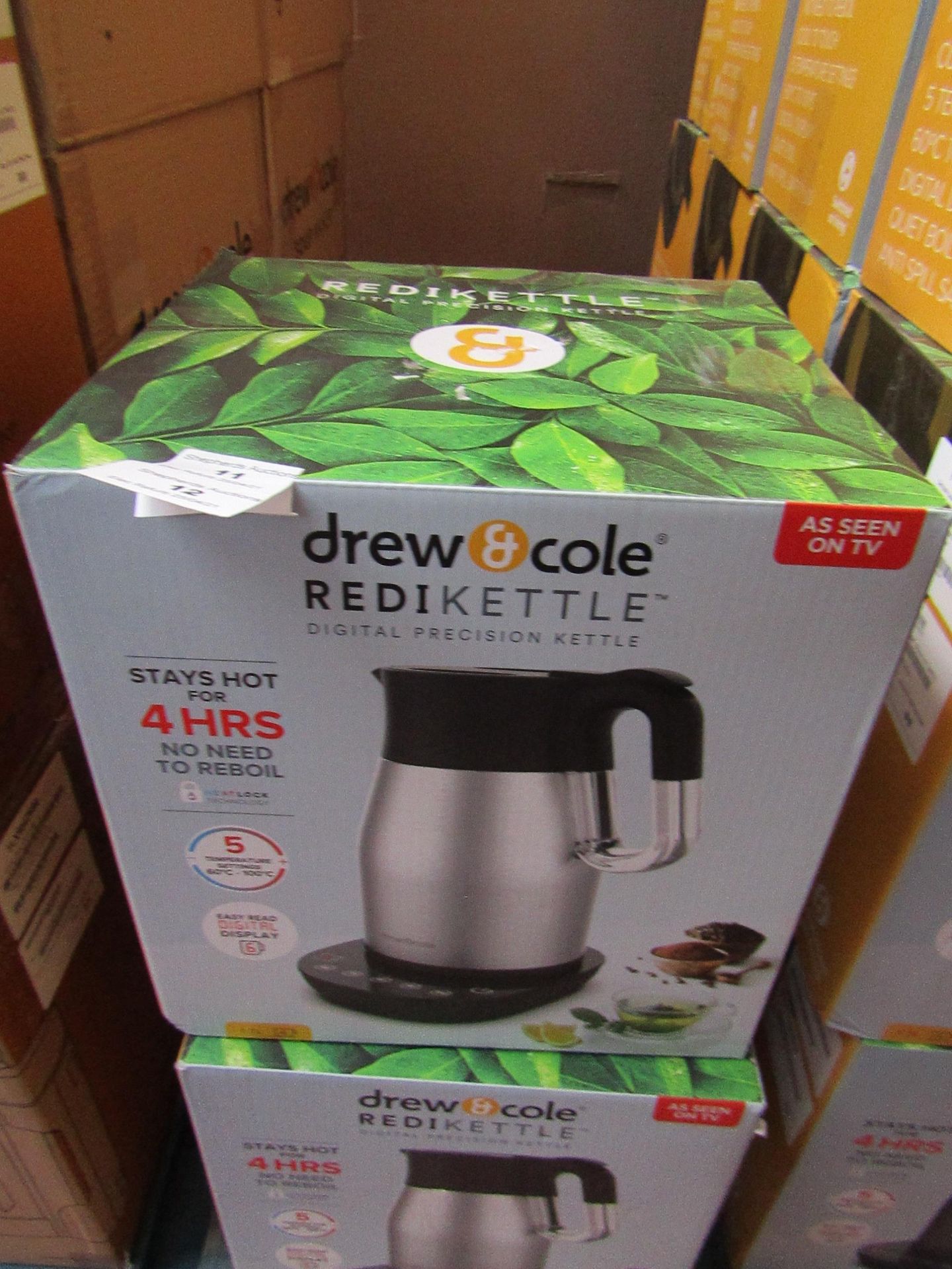 | 1X | 1.7LTR REDI KETTLE IN SILVER | REFURBISHED AND BOXED | NO ONLINE RESALE ALLOWED | SKU - | RRP