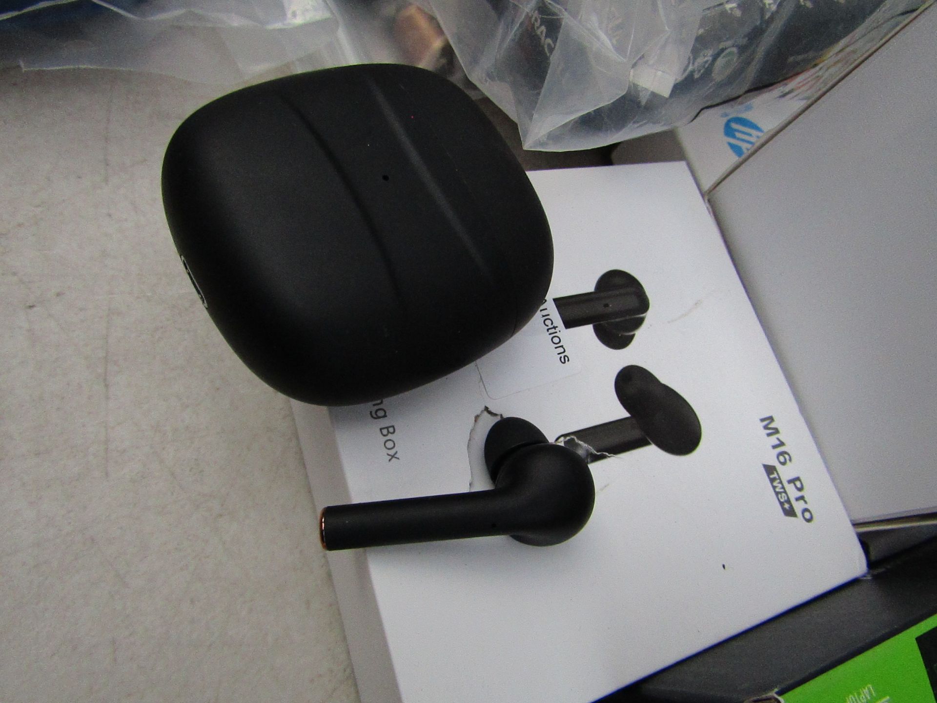True Wireless Earbuds M16 Pro TWS+ | Unchecked & Boxed