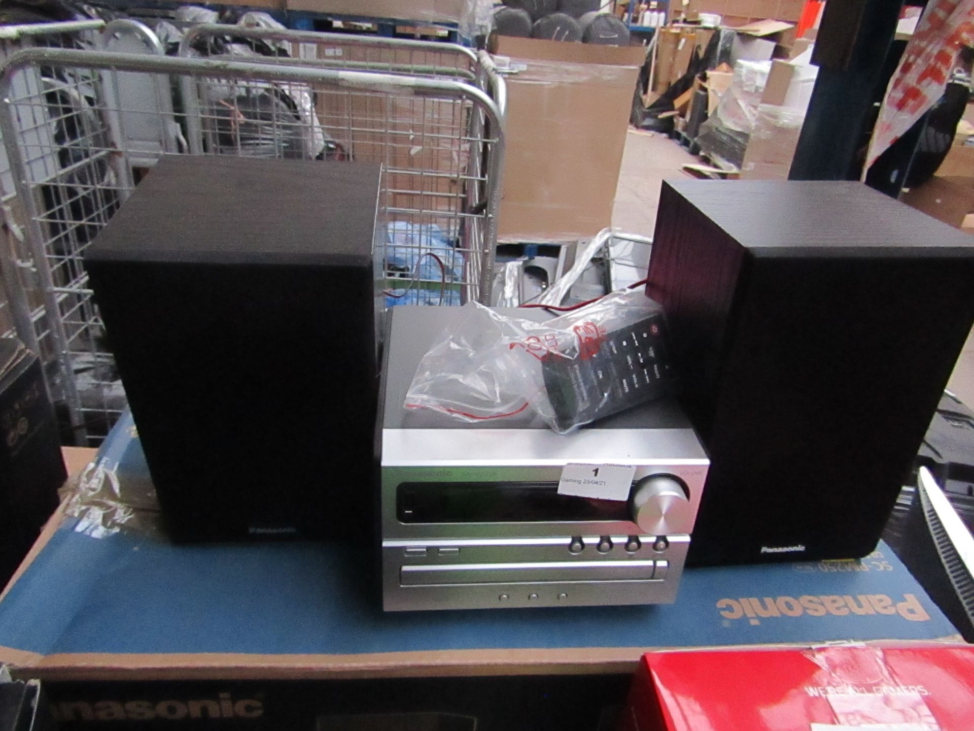 Panasonic SC-PM250 CD Stereo System | Boxed & Unchecked