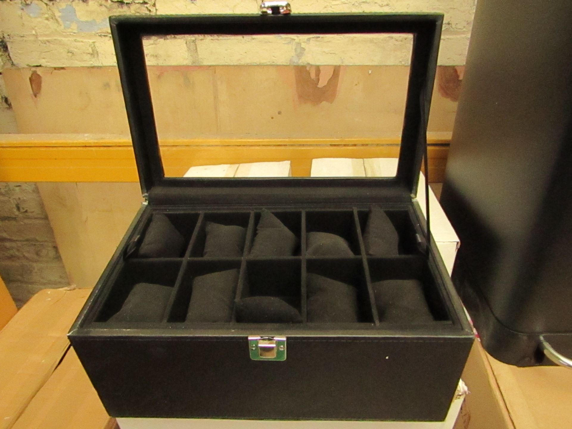 2 x 20 Section Jewellery/Watch Box  - Unchecked & Boxed.