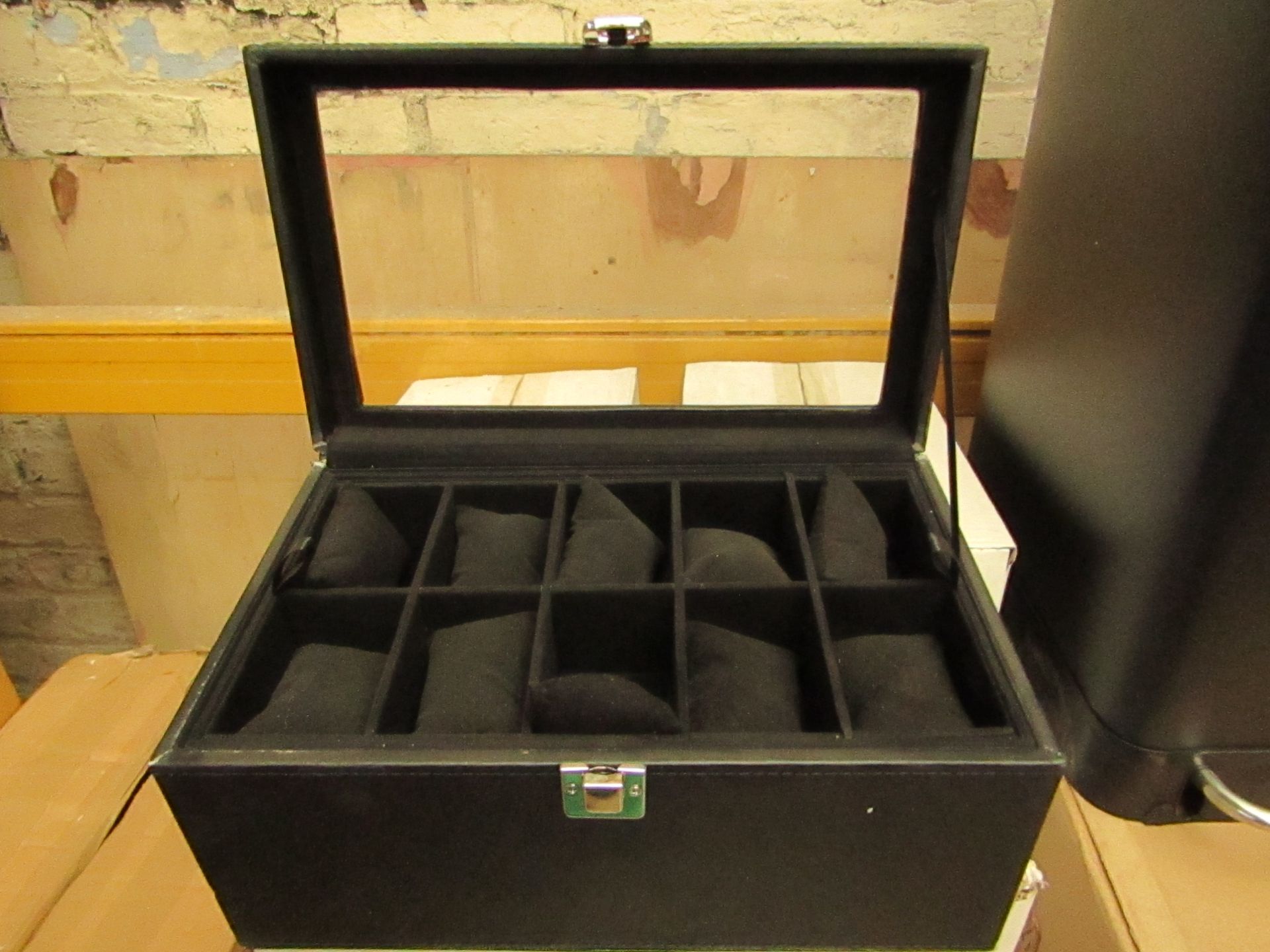 2 x 20 Section Jewellery/Watch Box  - Unchecked & Boxed.