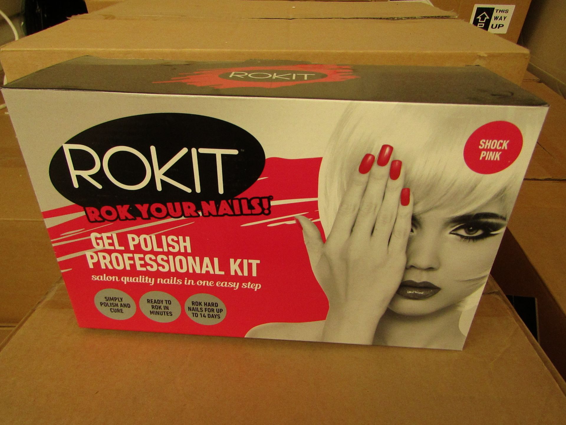 2x ROKIT - Professional Gel Polish Kit - (Please Note These Sets Are Not Complete & May Be Missing