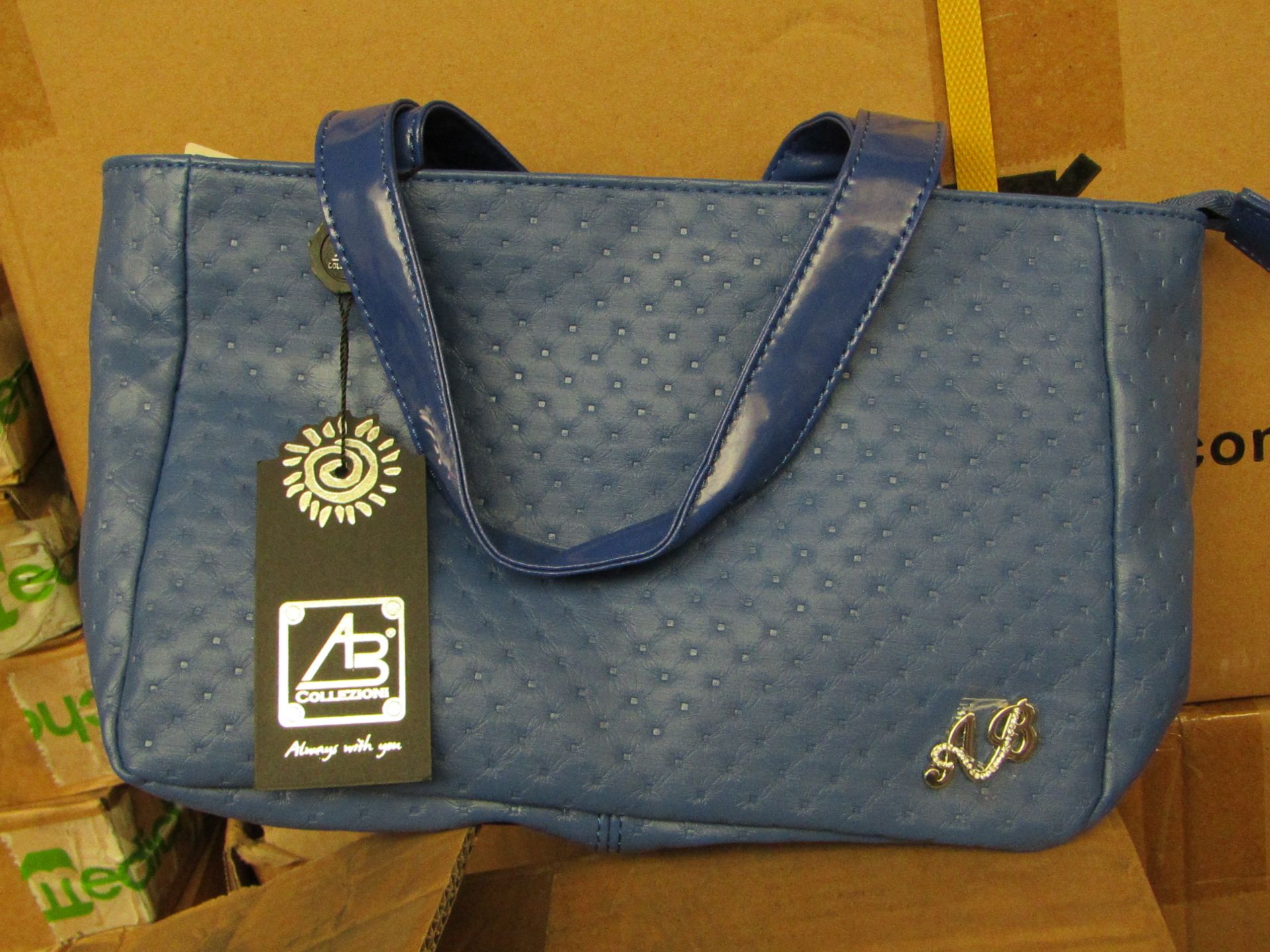 6x AB Blue Hand Bags, Unused.