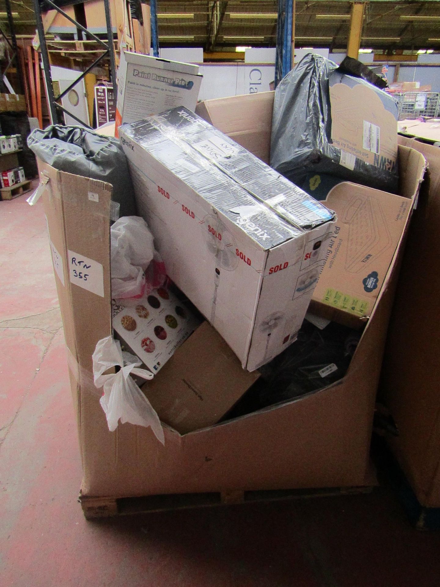 | 1X | PALLET OR RAW CUSTOMER RETURNS HOUSEHOLD ELECTRICALS AND NON ELECTRICALS (MAY CONTAIN YAWN