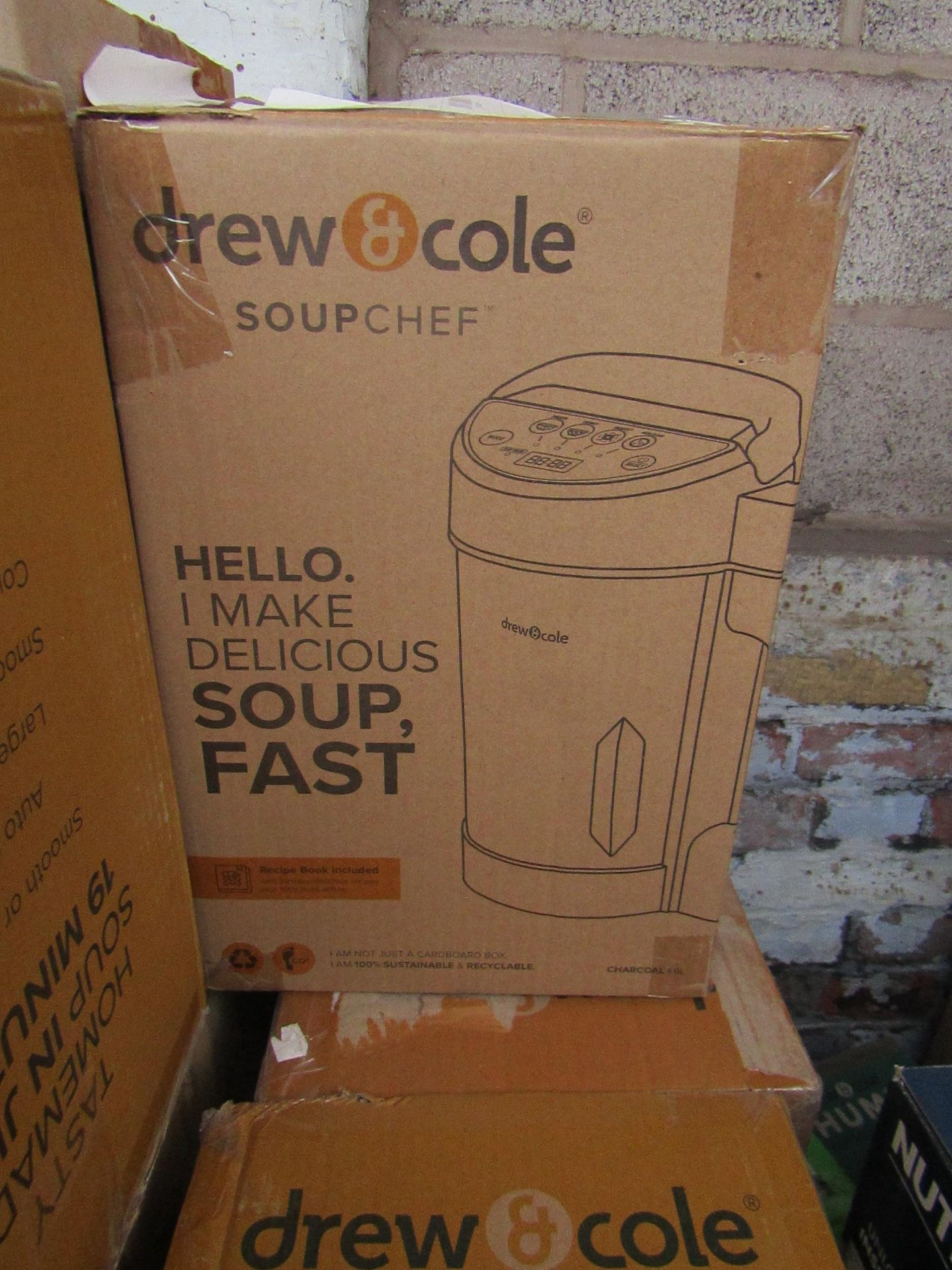 | 6X | DREW AND COLE SOUP CHEF | BOXED AND UNCHECKED | NO ONLINE RESALE | SKU C5060541516809 |