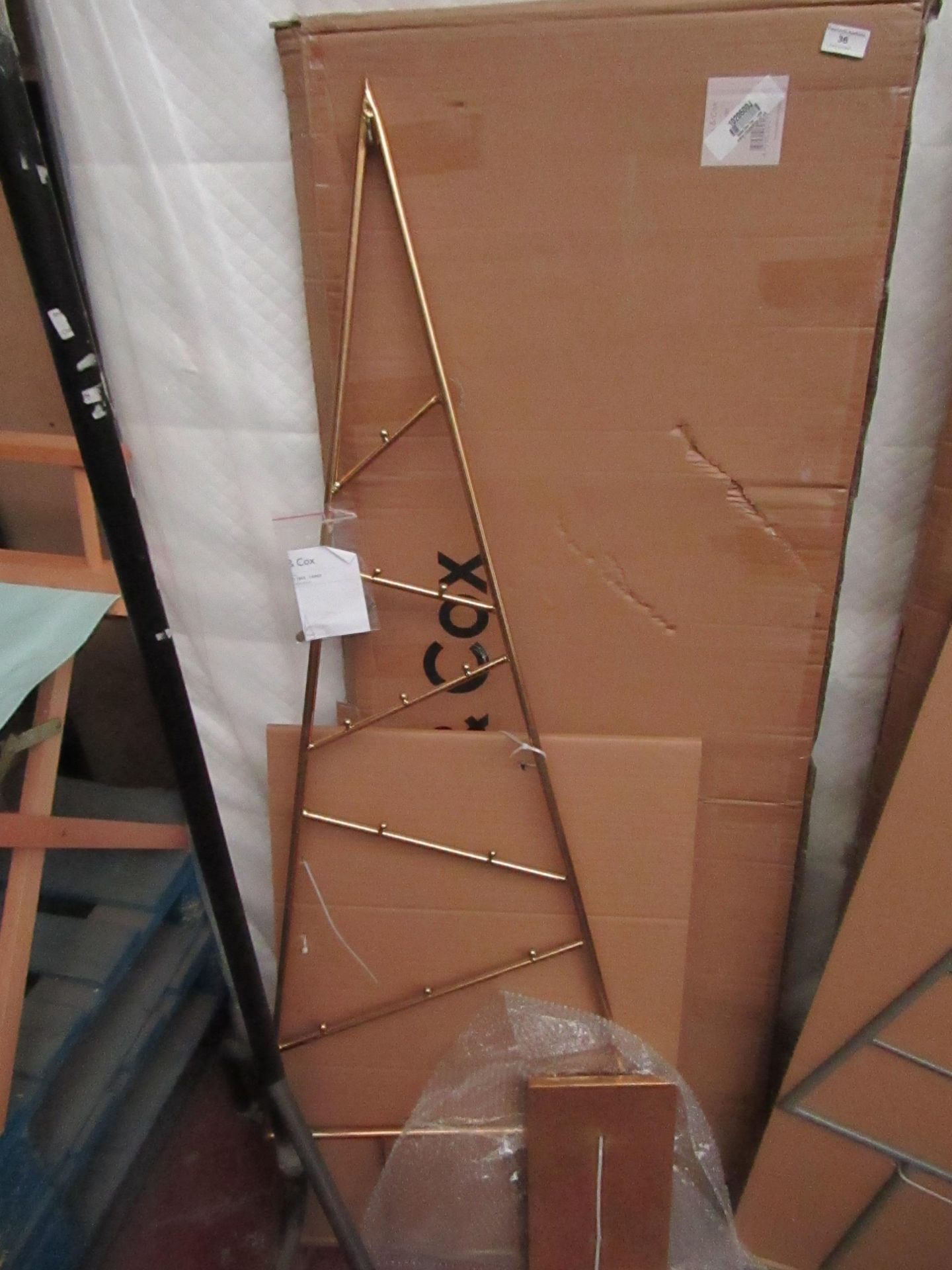 | 1X | COX AND COX METAL DECO TREE | UNCHECKED AND BOXED | RRP CIRCA £75 |