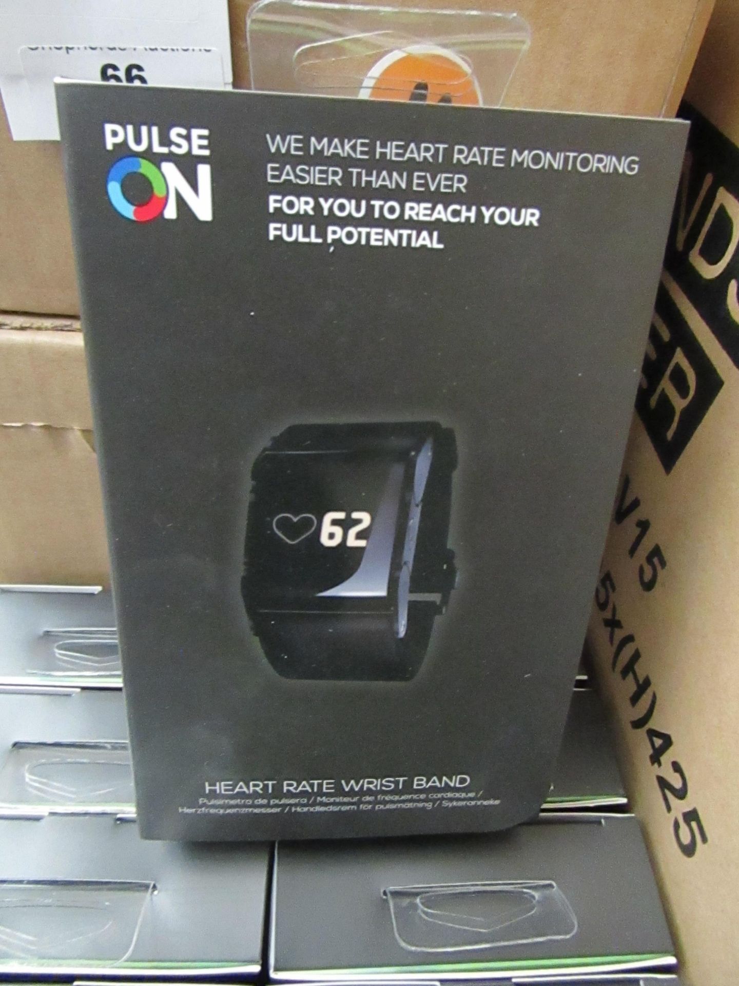10x PulseON - Heart Rate Wrist Band - New & Boxed.