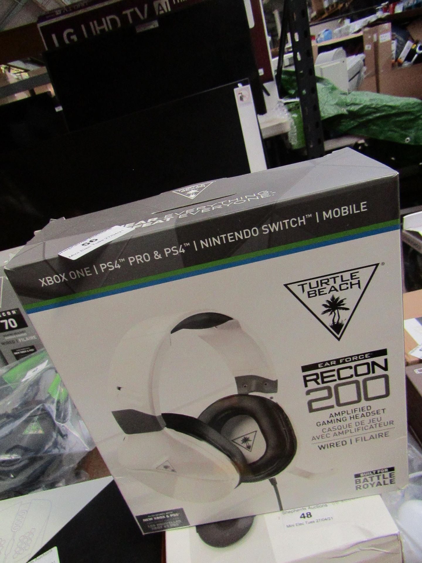 Turtle Beach Recon 200 Amplified Gaming Headset | Unchecked & Boxed