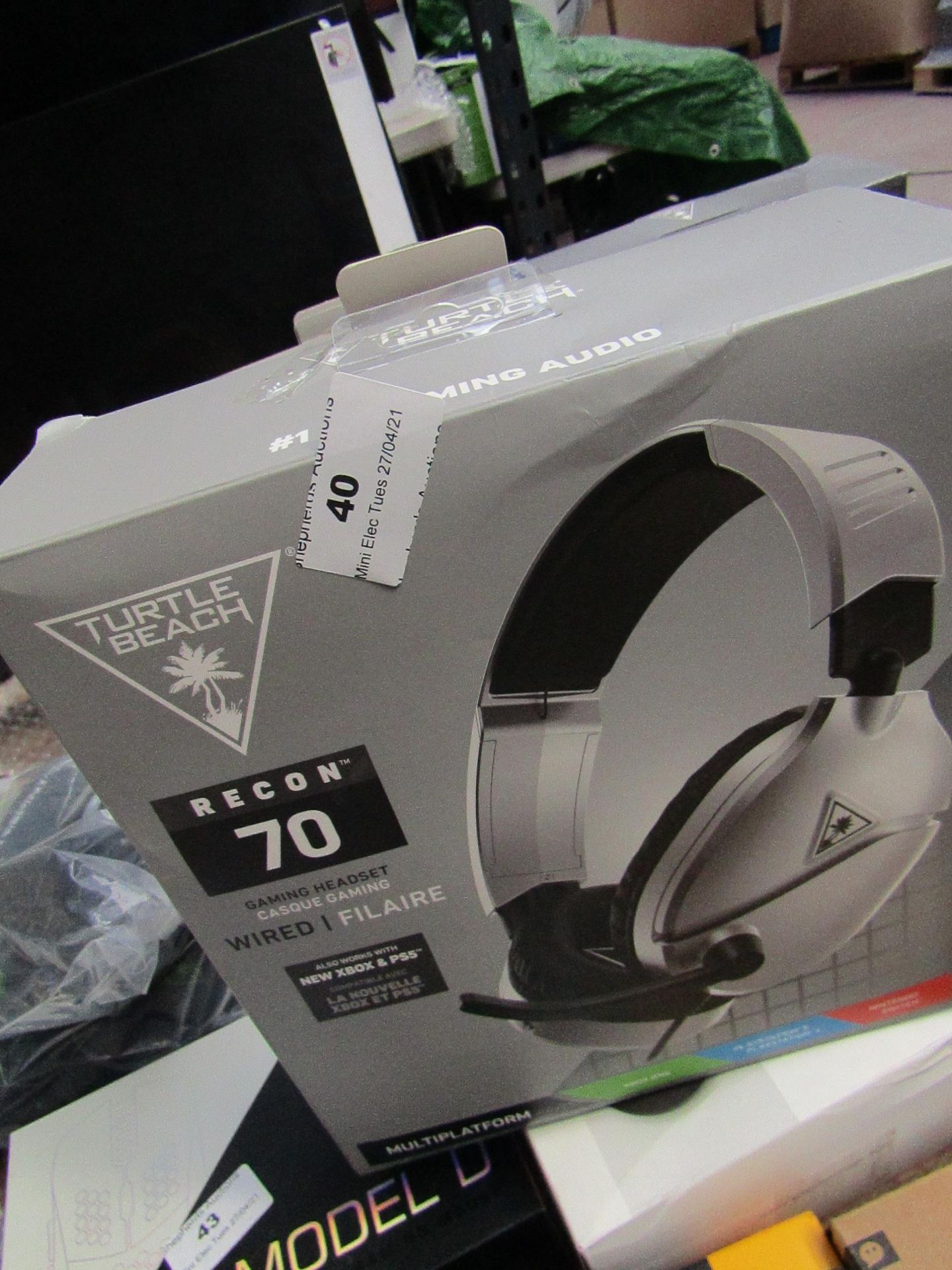 Turtle Beach Recon 70 Gaming Headset, Compatible with new Xbox & PS5 | Unchecked & Boxed