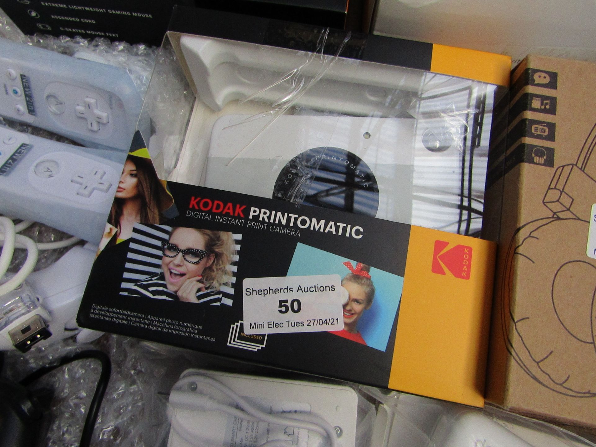 Kodak Printomatic Digital Instant Print Camera | Unchecked & Damage to Original Packaging