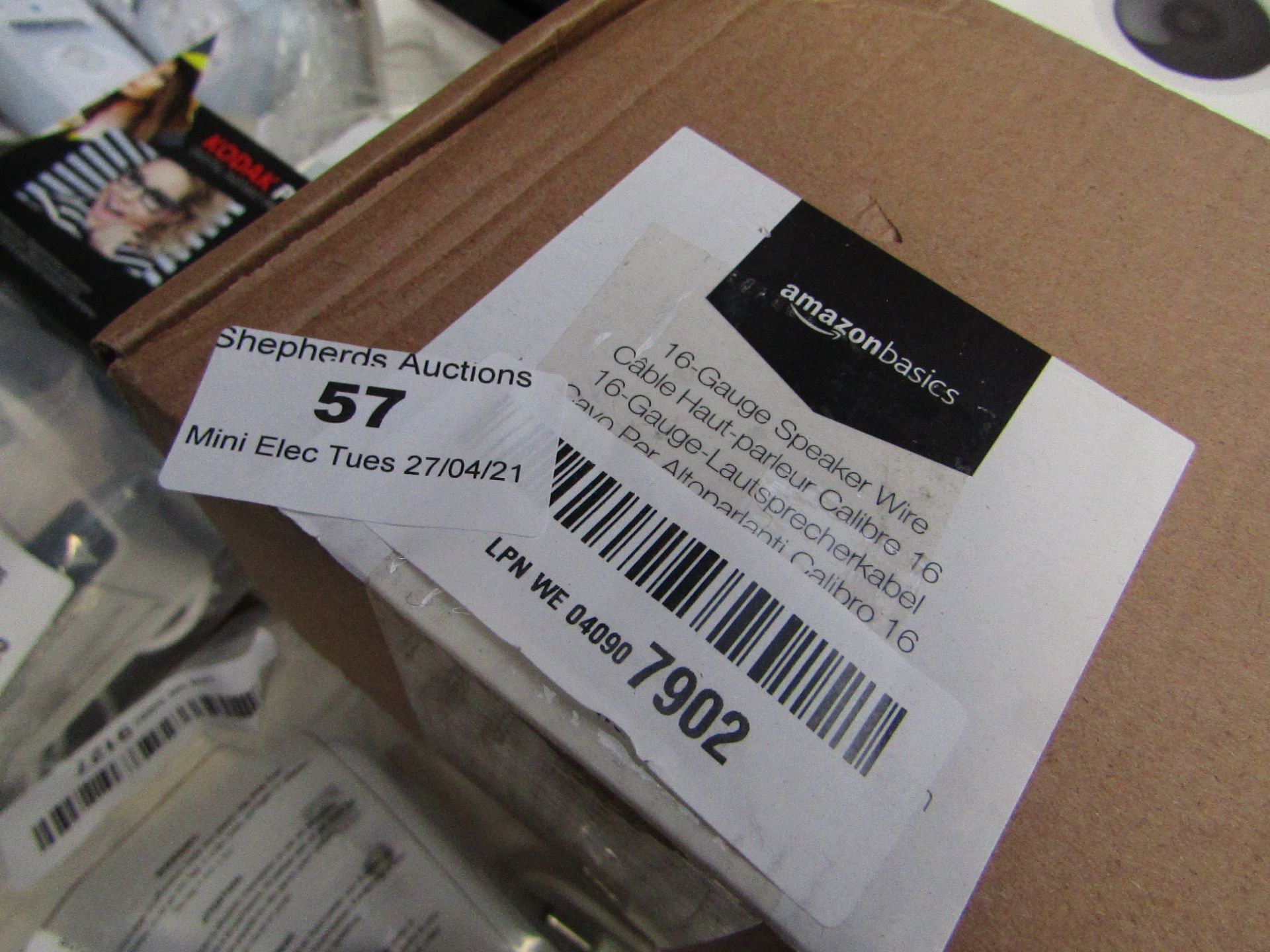 16 Gauge Speaker Wire | Unchecked & Boxed