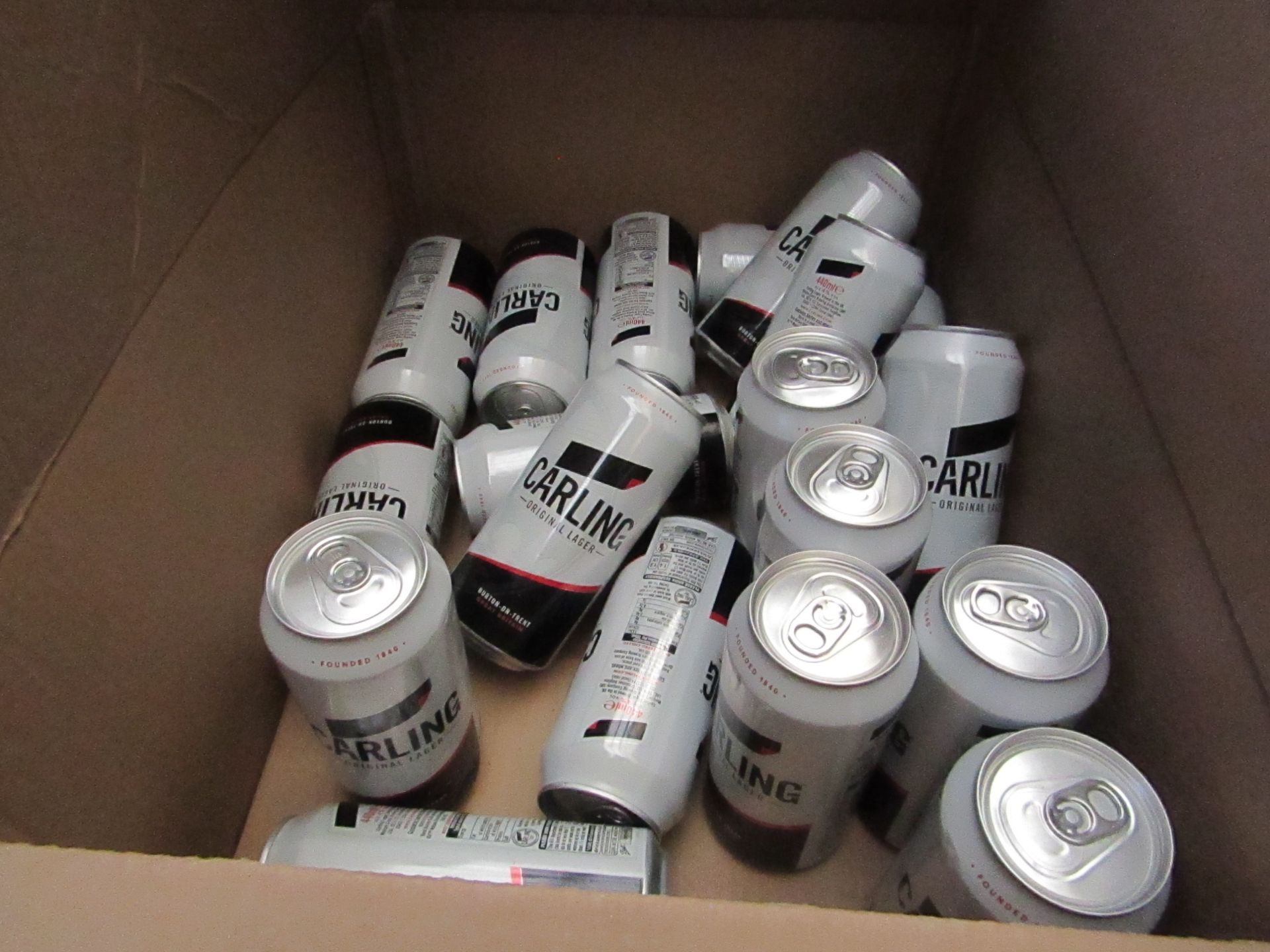 19 x Carling Orignial Larger 440ml BB 31/3/21