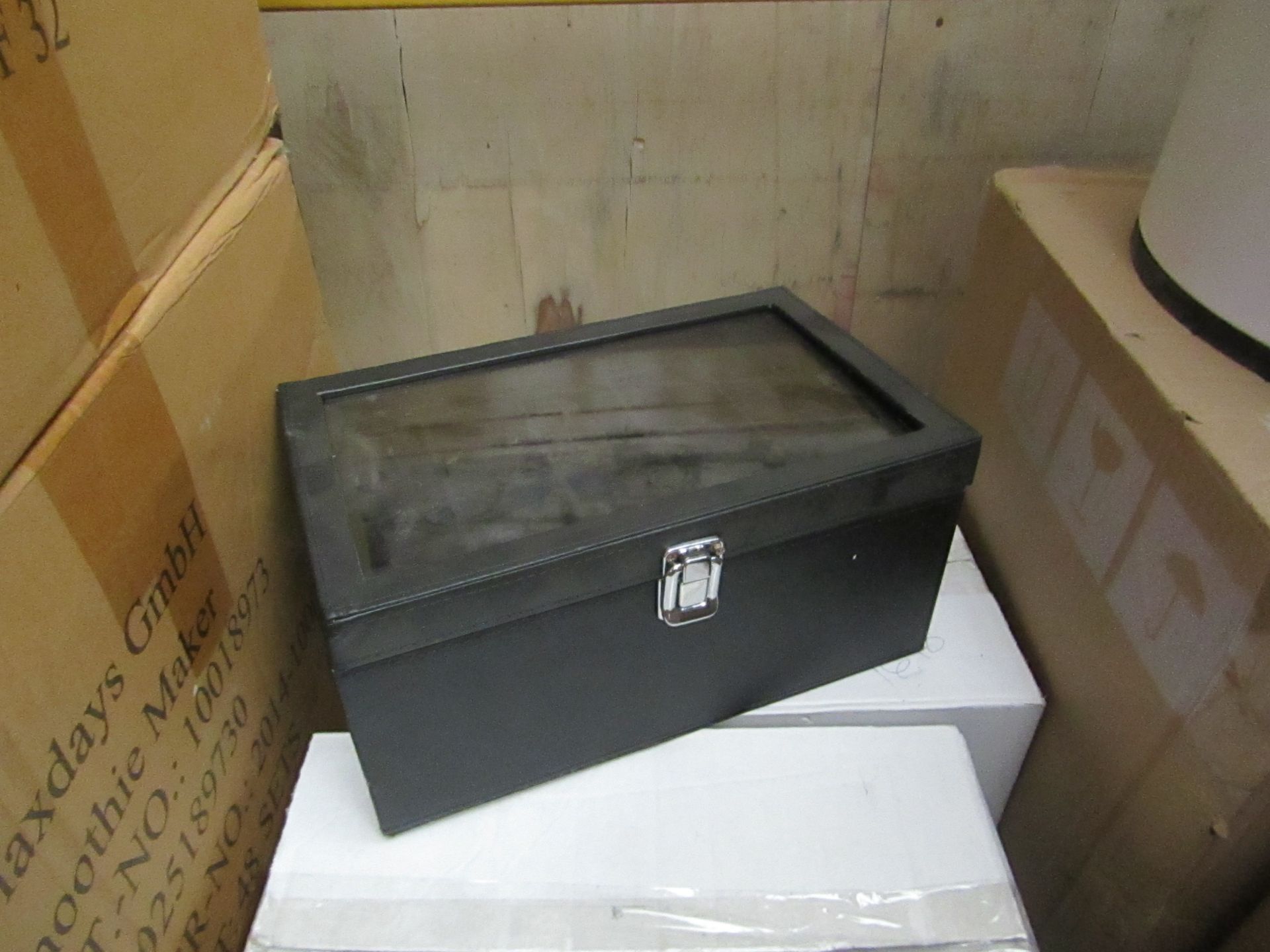 6x 20 Section Jewellery/Watch Box  - Unchecked & Boxed.