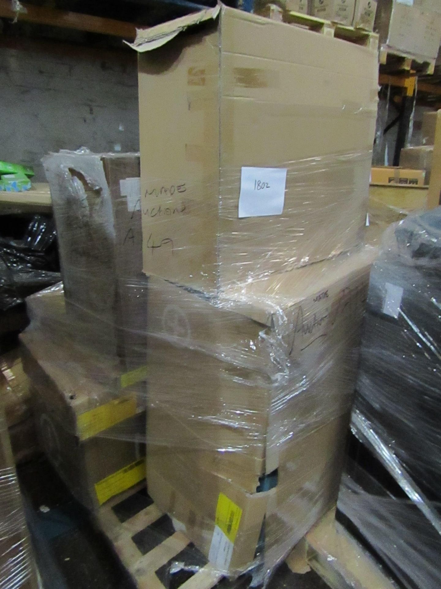 | 1X | PALLET OF FAULTY / MISSING PARTS / DAMAGED RAW CUSTOMER RETURNS MADE.COM STOCK UNMANIFESTED |