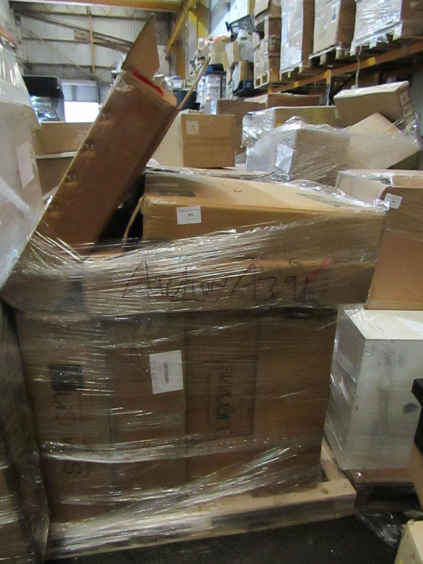 | 1X | PALLET OF FAULTY / MISSING PARTS / DAMAGED RAW CUSTOMER RETURNS SWOON STOCK UNMANIFESTED |