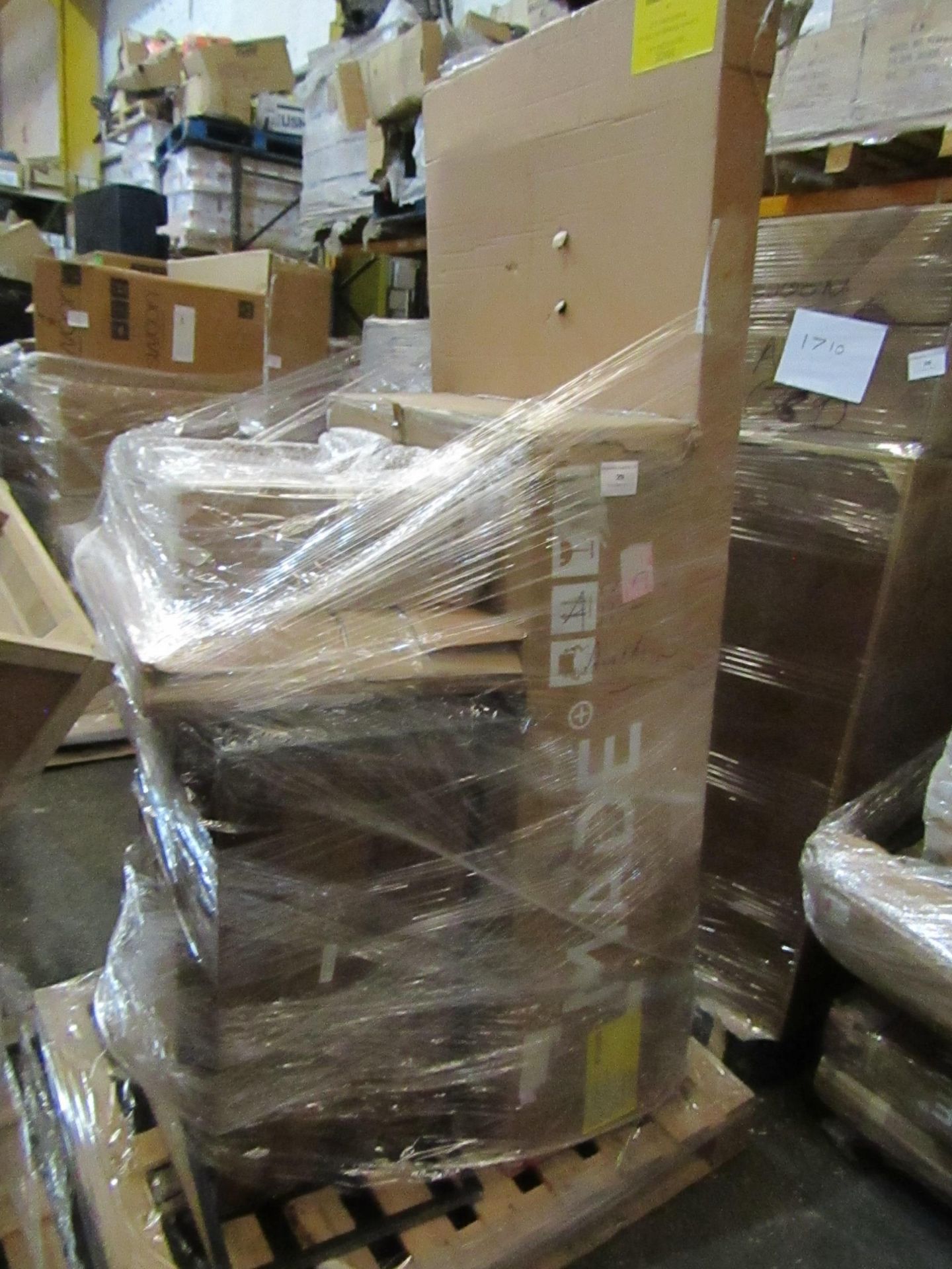 | 1X | PALLET OF FAULTY / MISSING PARTS / DAMAGED RAW CUSTOMER RETURNS MADE.COM STOCK UNMANIFESTED |