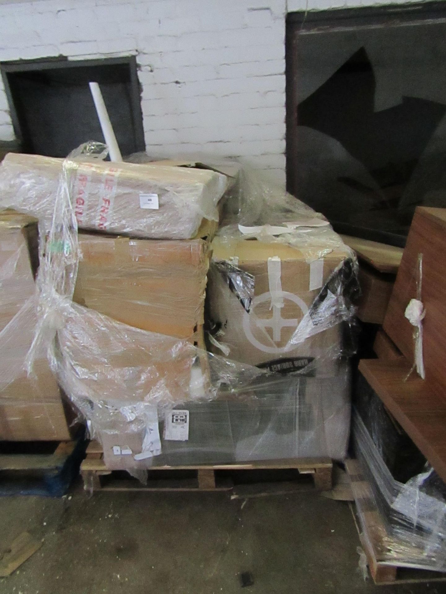 | 1X | PALLET OF FAULTY / MISSING PARTS / DAMAGED RAW CUSTOMER RETURNS MADE.COM STOCK UNMANIFESTED |