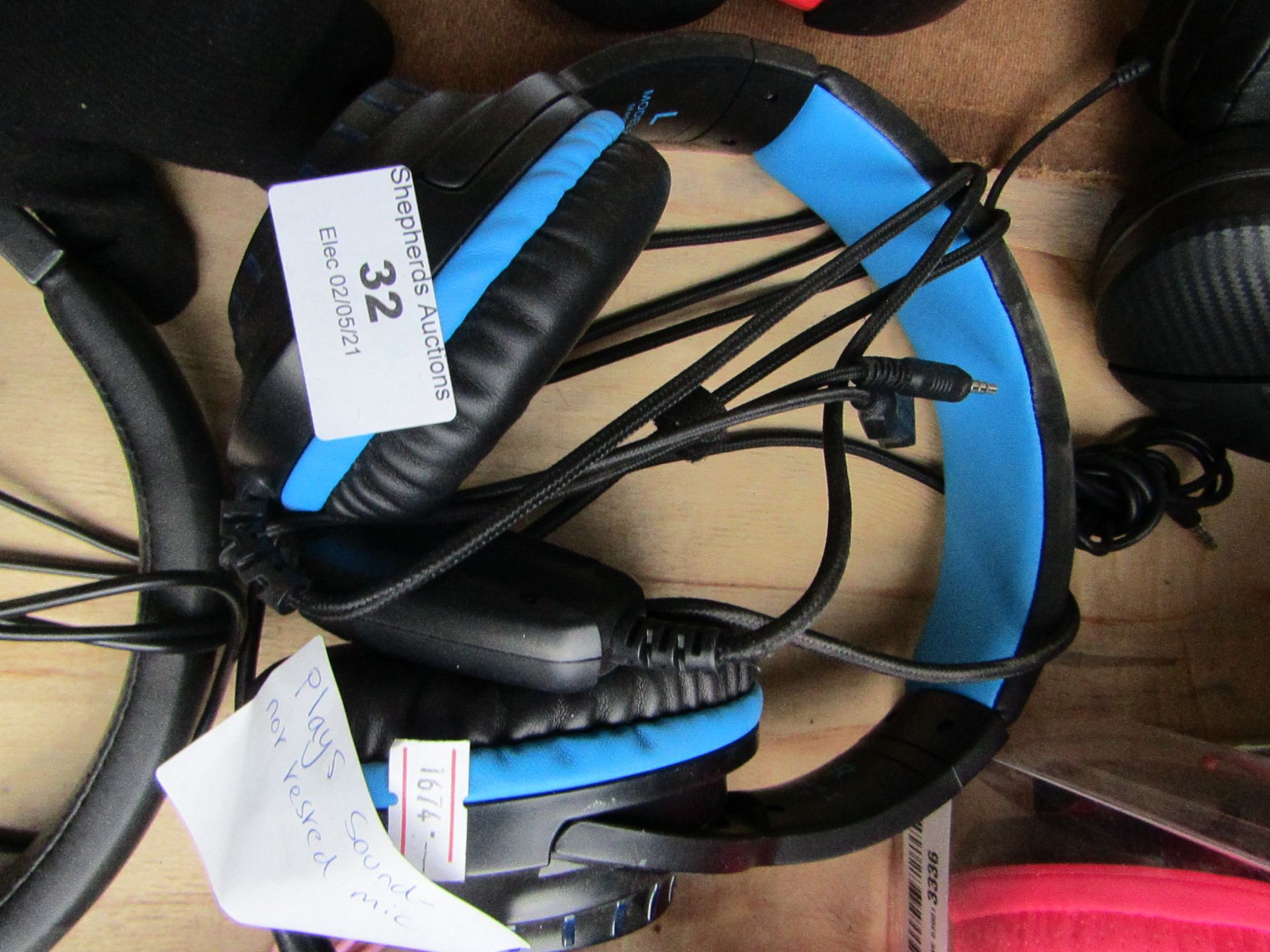 Turtle Beach Gaming Headset, Sound Works, Not Tested Mic