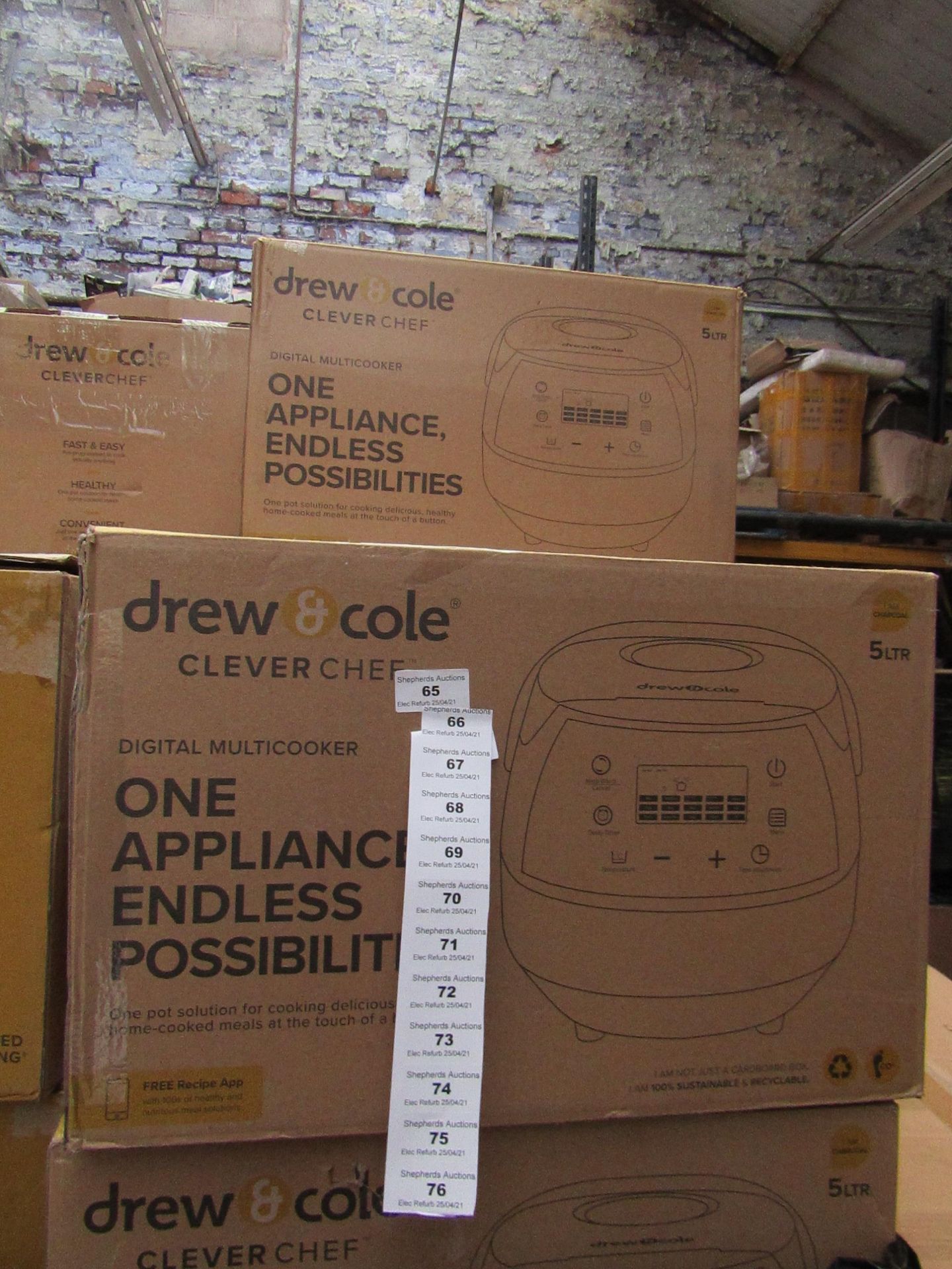 | 1X | DREW AND COLE CLEVER CHEF DIGITAL MULTI COOKER | REFURBISHED AND BOXED | NO ONLINE RESALE