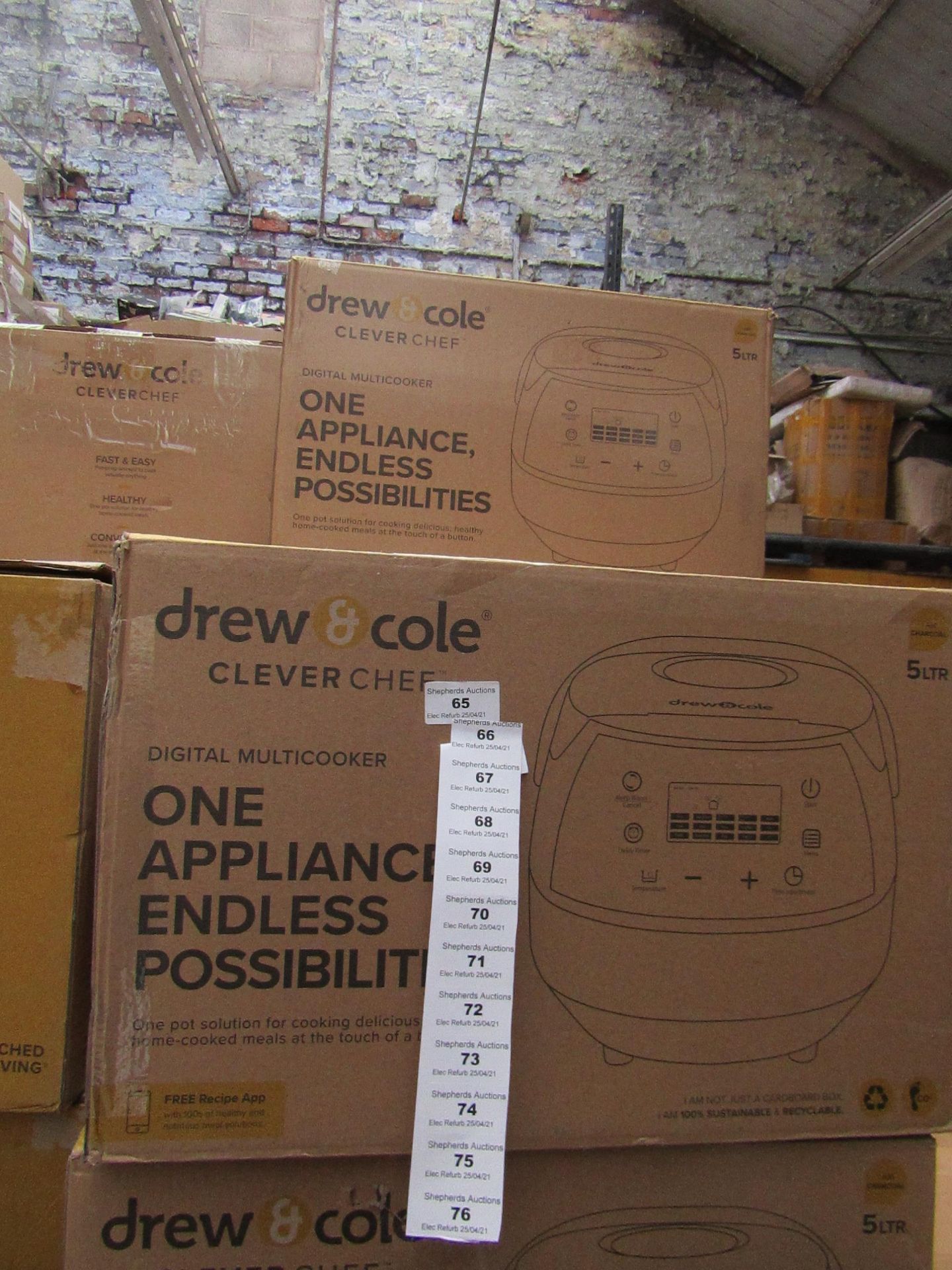 | 1X | DREW AND COLE CLEVER CHEF DIGITAL MULTI COOKER | REFURBISHED AND BOXED | NO ONLINE RESALE