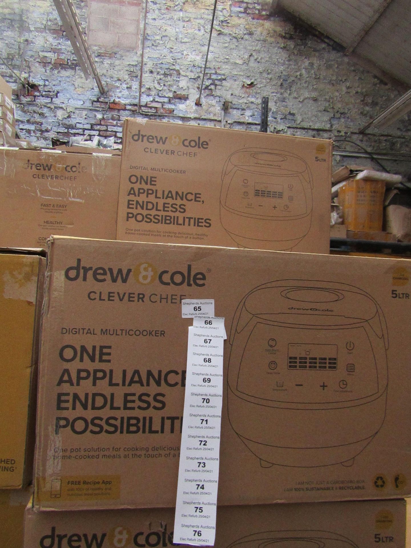 | 1X | DREW AND COLE CLEVER CHEF DIGITAL MULTI COOKER | REFURBISHED AND BOXED | NO ONLINE RESALE