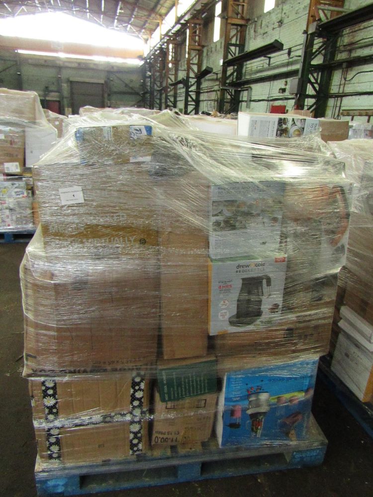Pallets of Raw Customer return electricals