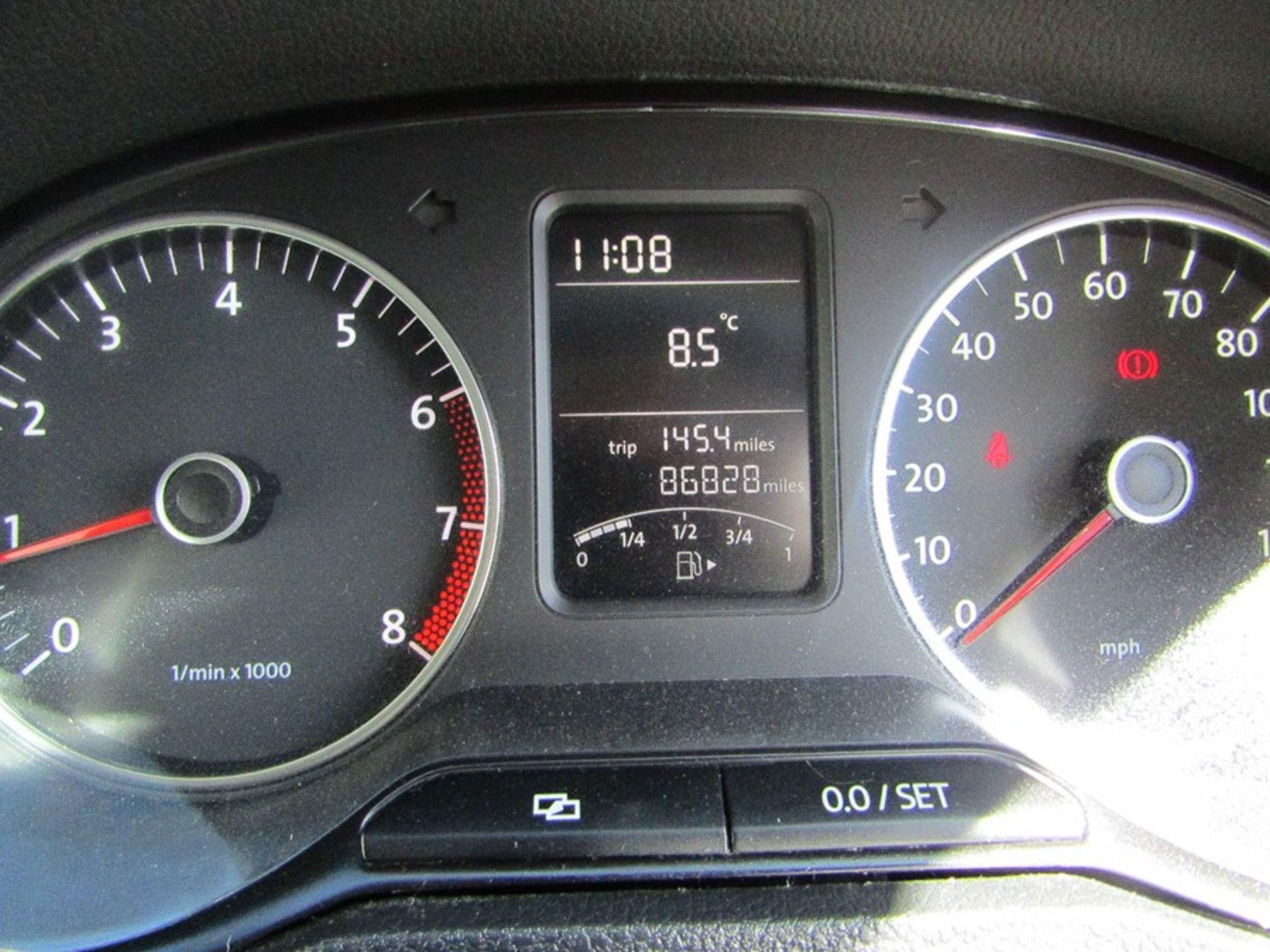 60 Plate Volkswagon Polo SE 1.2, 86,828 miles which appears to match up with previous MOT's (this - Image 9 of 10
