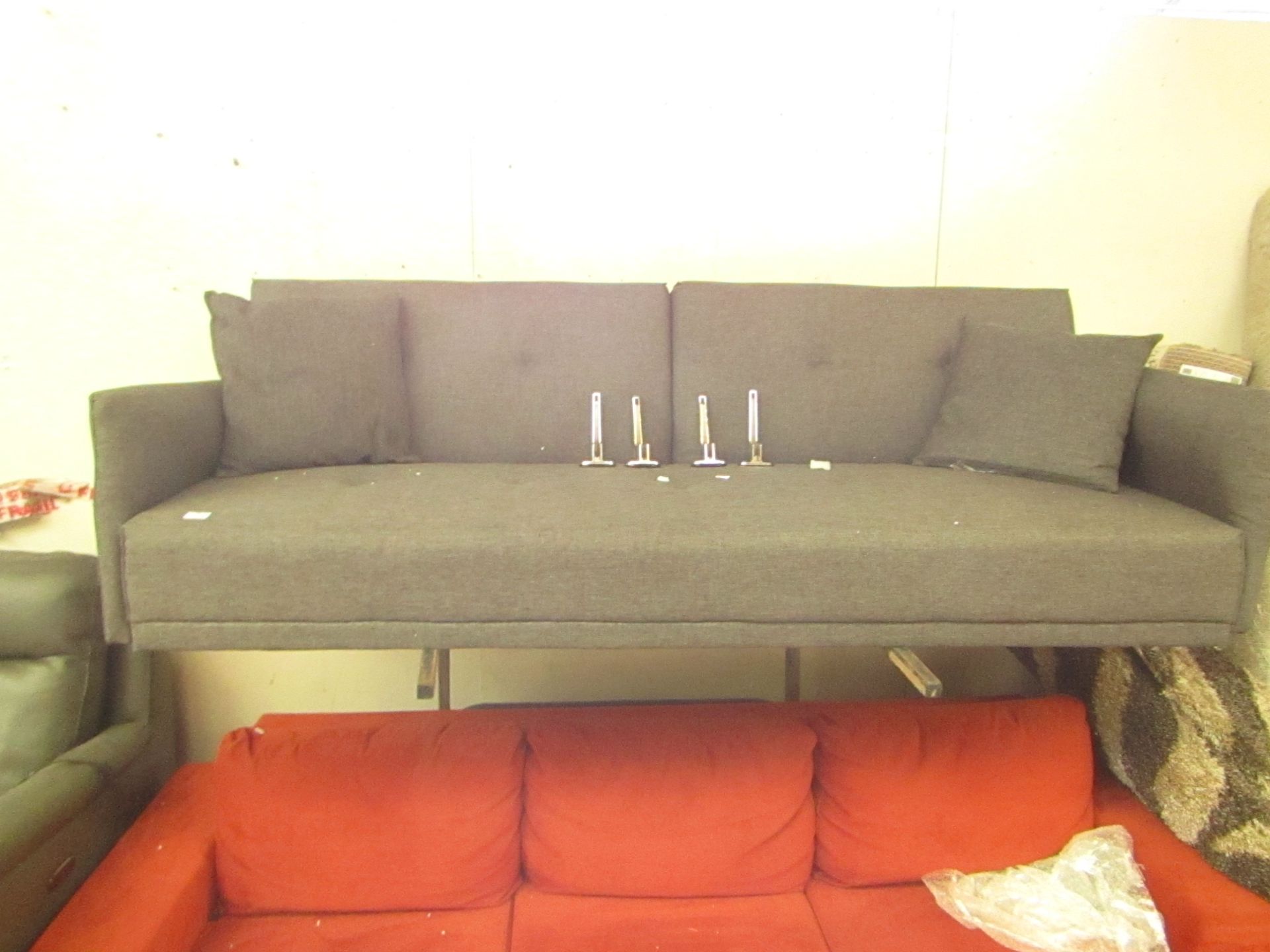 | 1x | MADE.COM 3 SEATER SOFA BED | NO VISIBLE DAMAGE & MISSING ONE SCATTER CUSHION | RRP £599 |