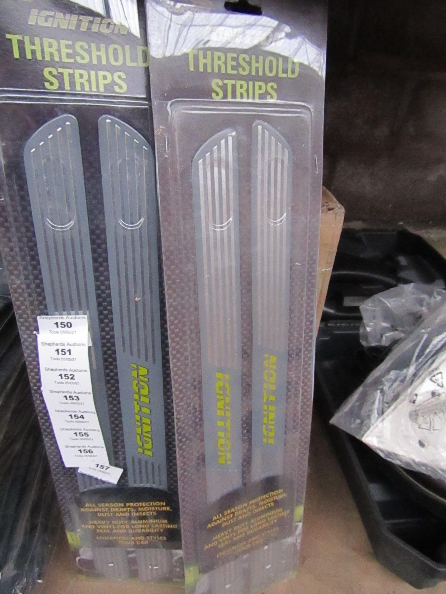 2x Brookestone threshold strips, new and packaged.