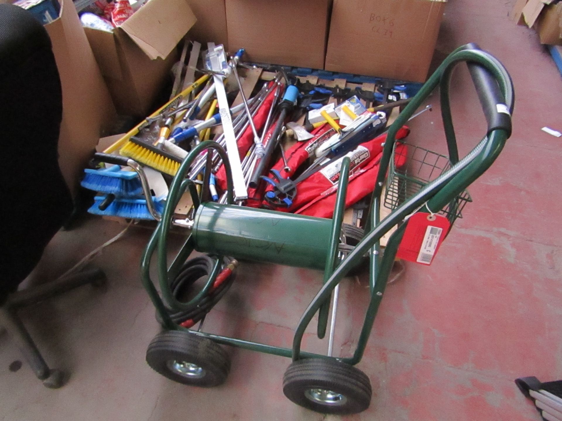 1x CL REEL TROLLY CHC90 599 This lot is a Machine Mart product which is raw and completely unchecked