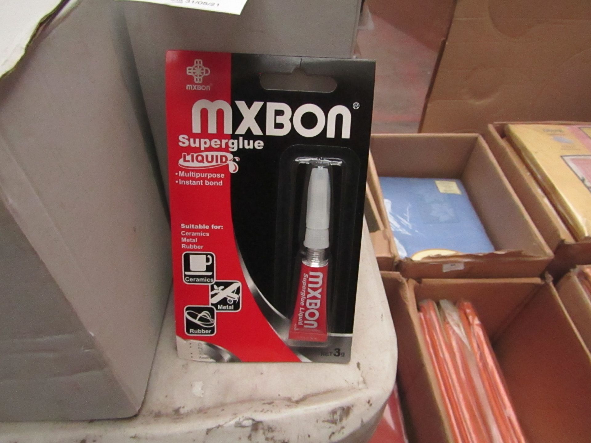 18x MXBON - Liquid Superglue - Unused & Boxed.