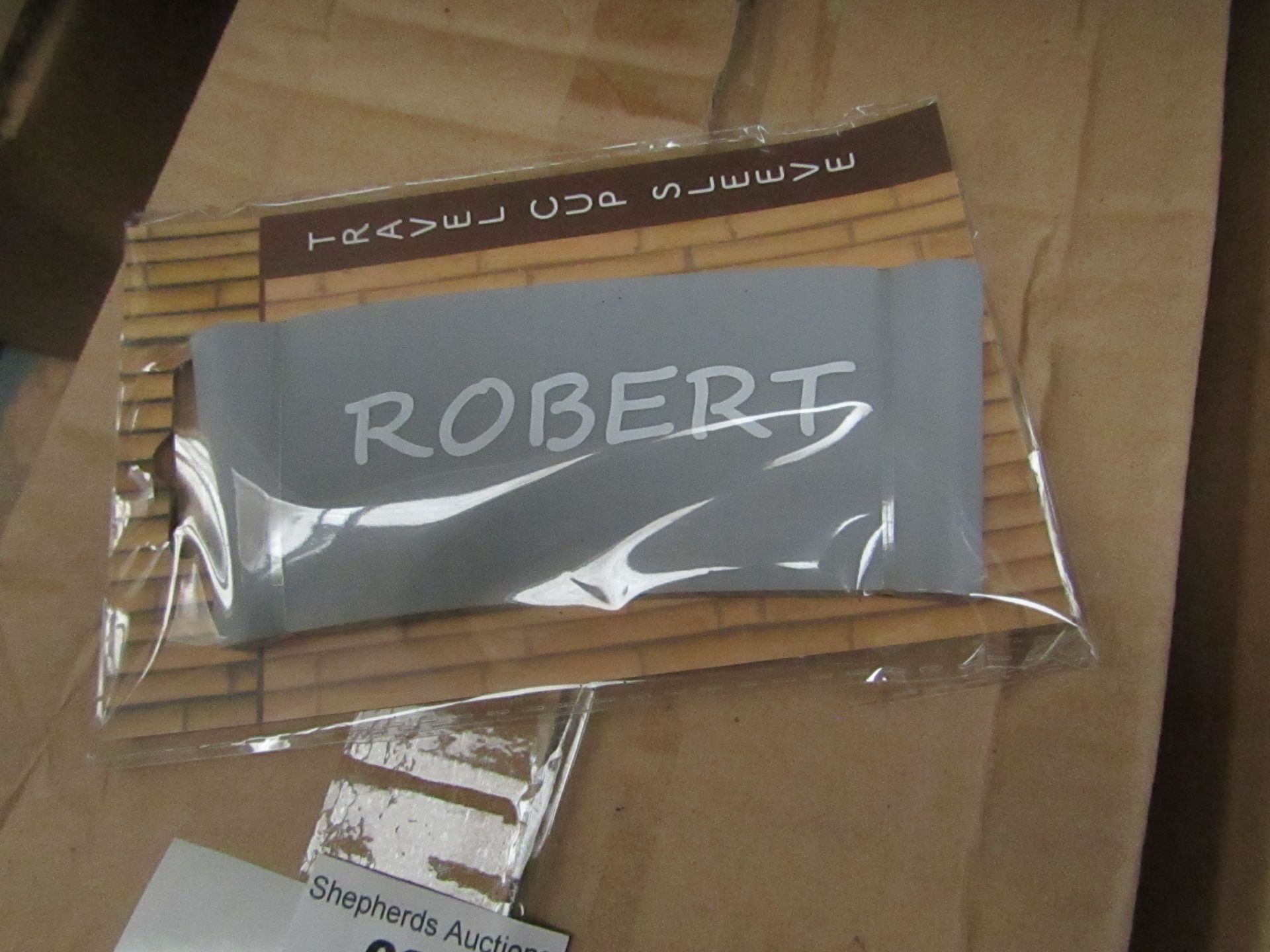 100x Global Journey - "Robert" ( Grey ) Silicone Cup Sleeve - Unused & Boxed.