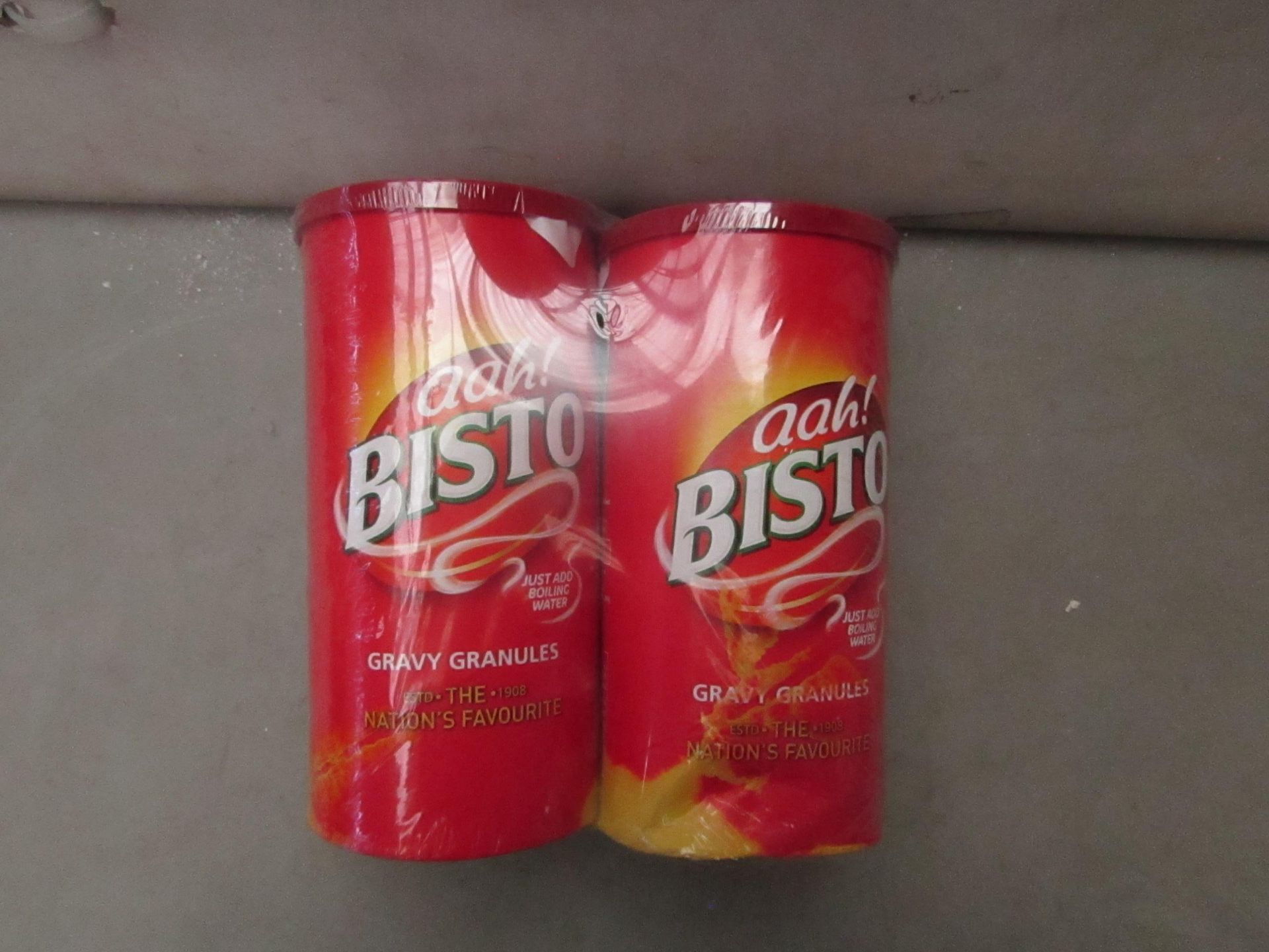 2 x 550g Bisto Gravy Granules BB Mar 22 new & sealed