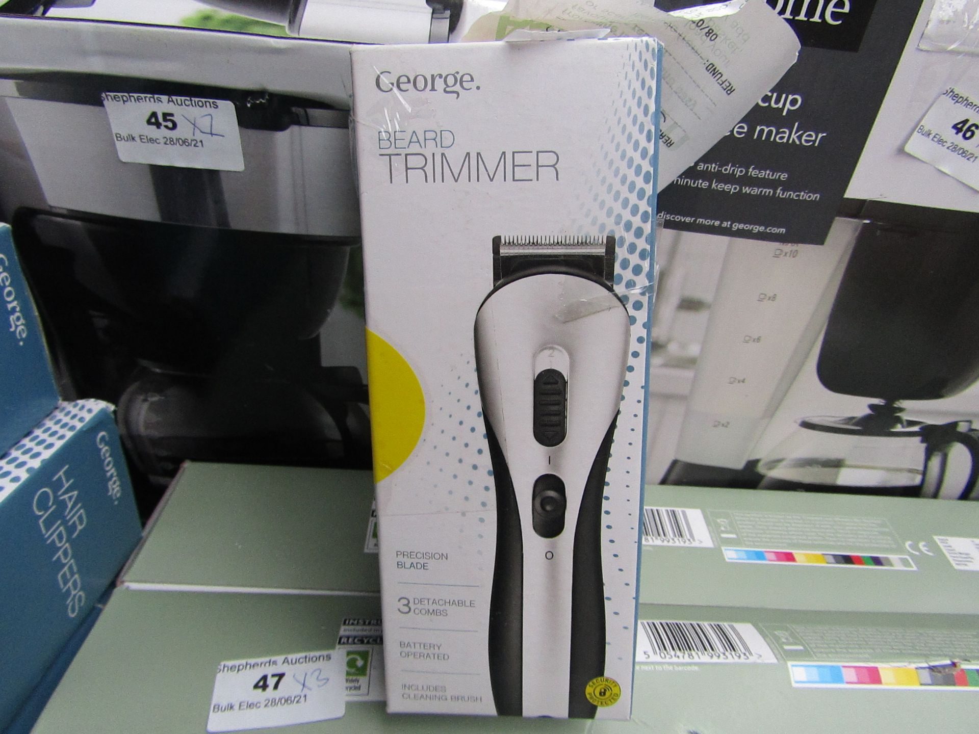 | 1X | BEARD TRIMMER | UNCHECKED & BOXED | NO ONLINE RESALE | SKU C054781993247 | LOAD REFERENCE