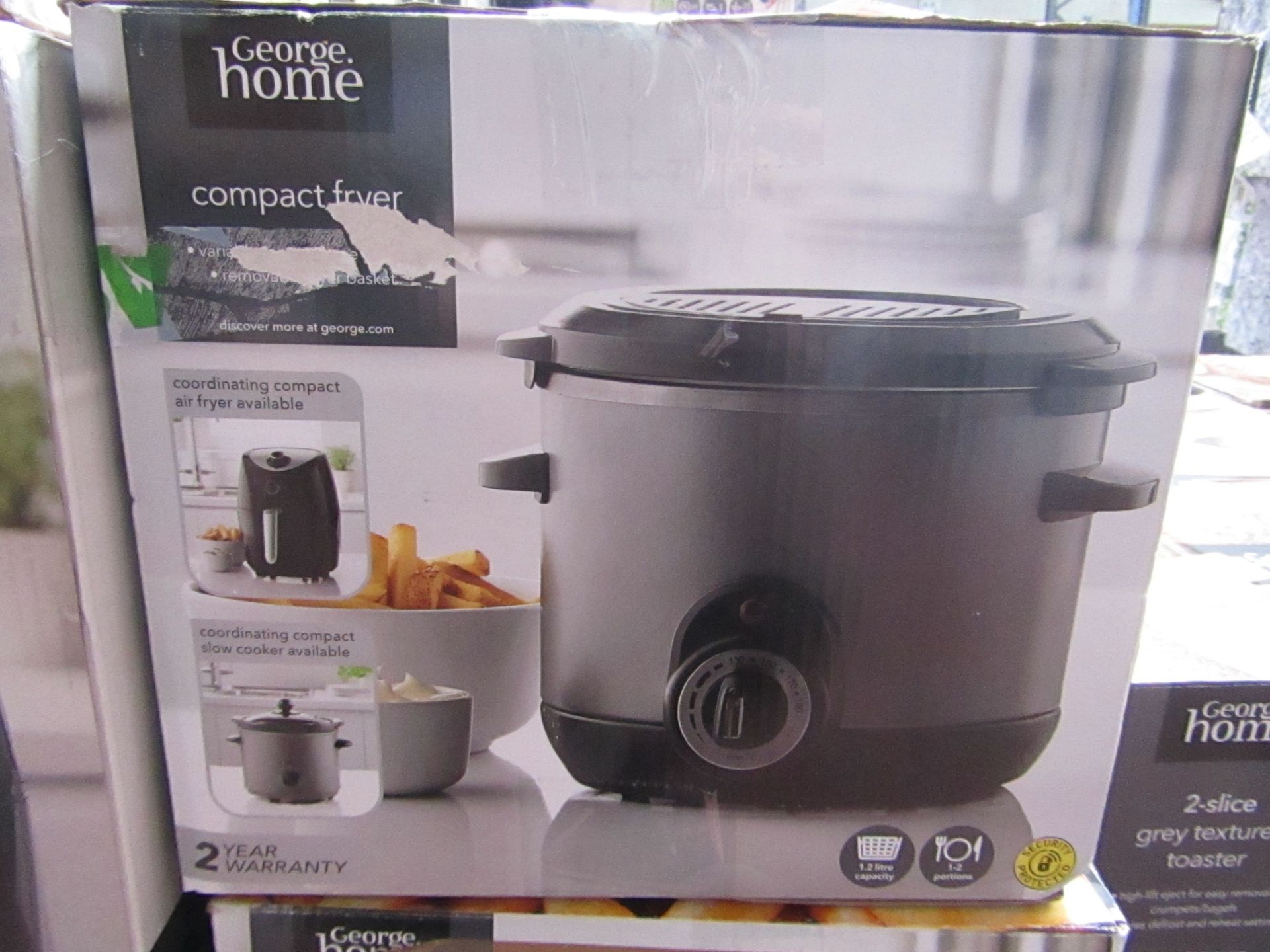 | 5X | COMPACT FRYER, 1.2L | UNCHECKED & BOXED | NO ONLINE RESAALE | SKU C054781630616 | LOAD