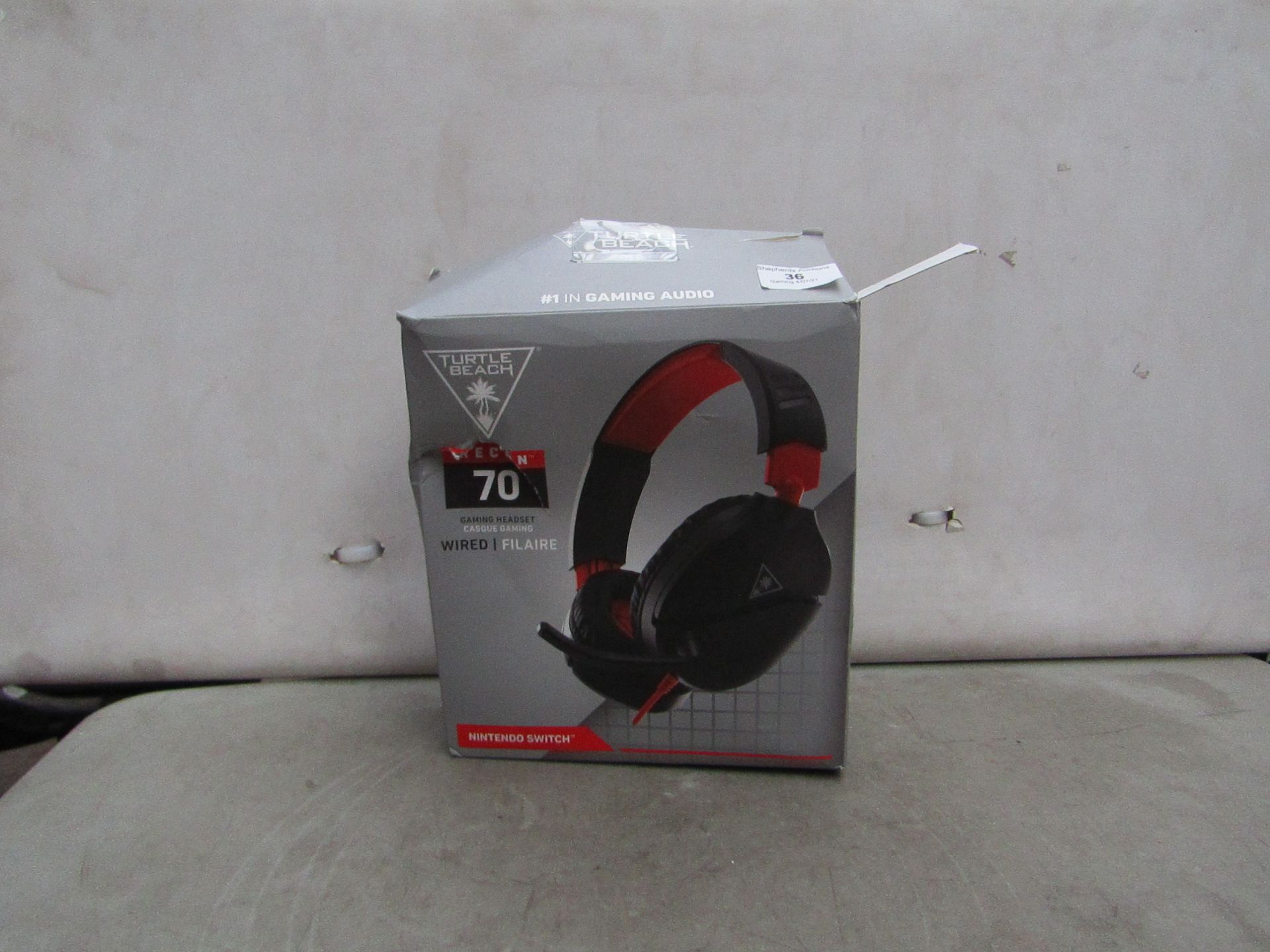 Turtle Beach - Recon 70 Wired Gaming Headset ( Suitable For Nintendo Switch ) - Untested & Boxed.