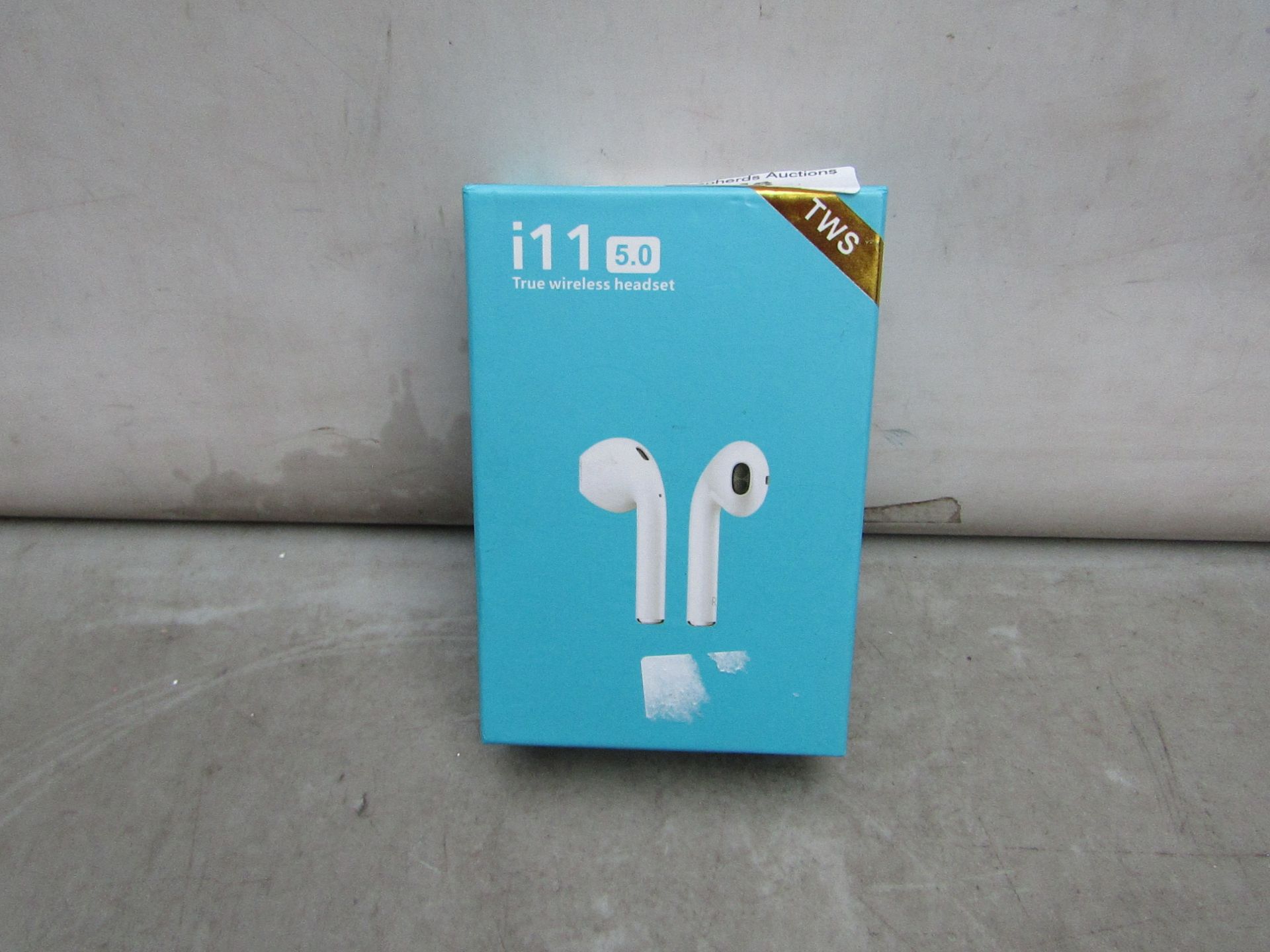 I11 - TWS Earbuds With Charging Case - Untested & Boxed.