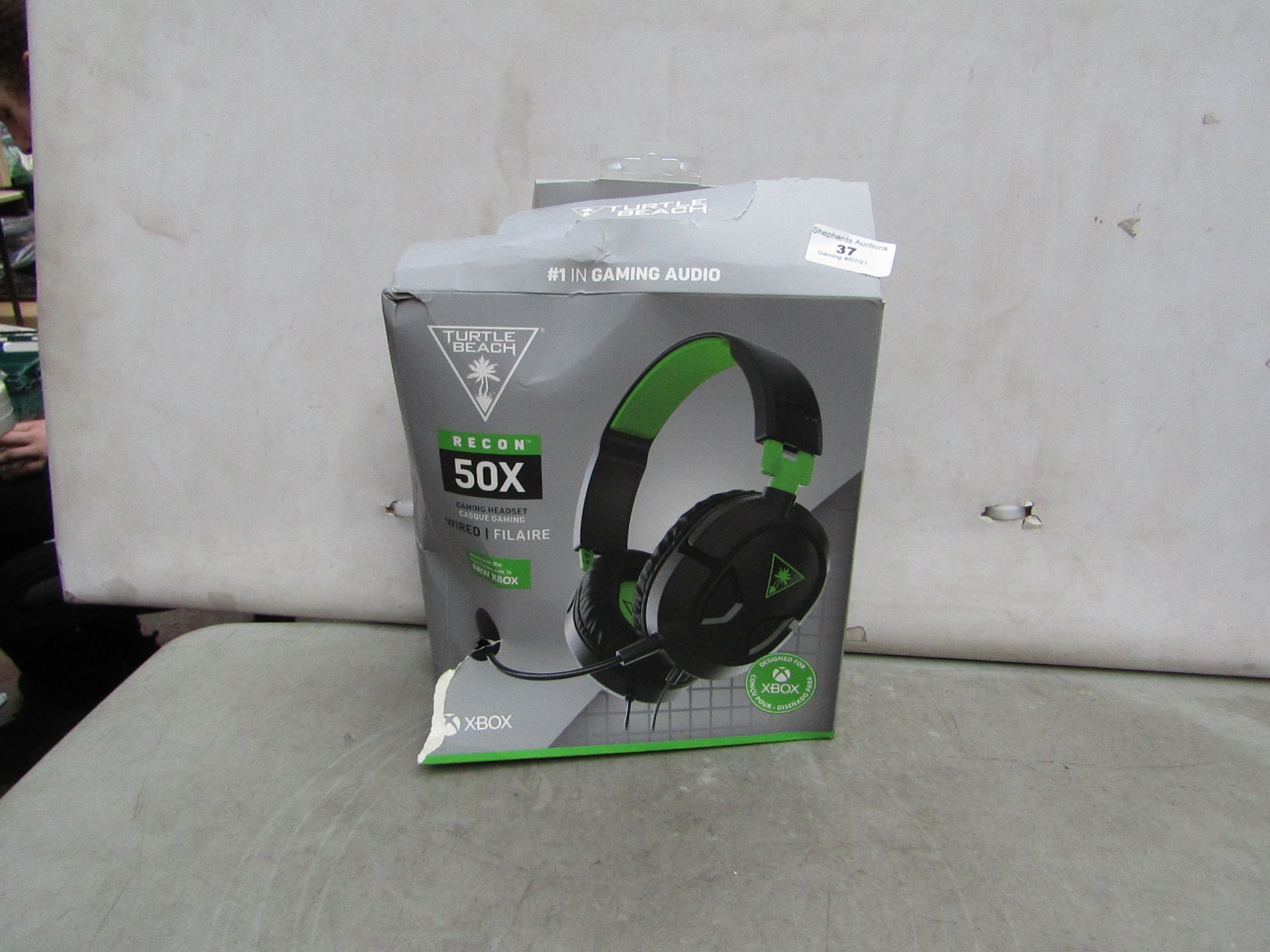 Turtle Beach - Recon 50X Wired Gaming Headset ( Suitable For Xbox One ) - Untested & Boxed.