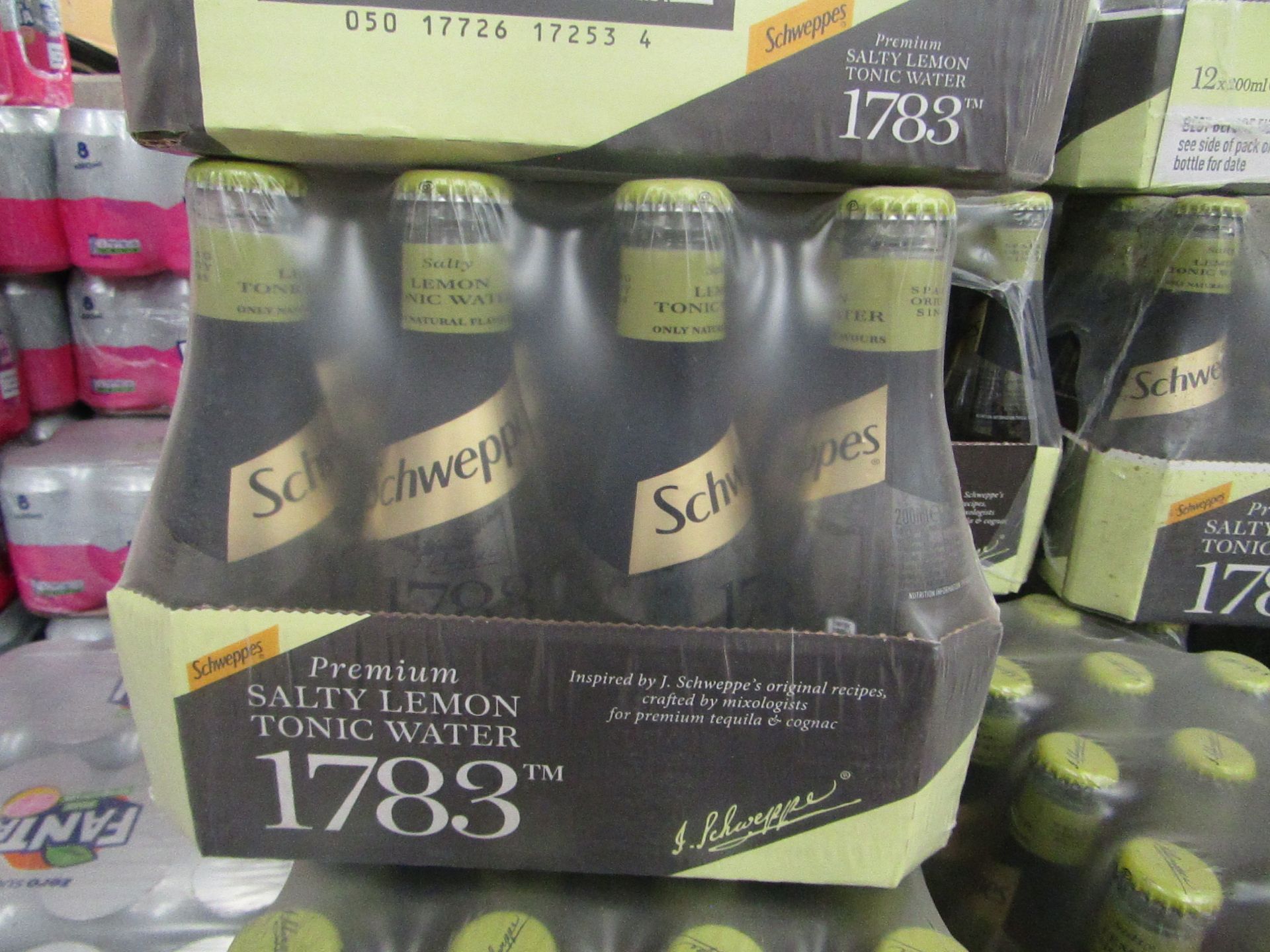 2x 12 Pack of Schweppes - Salty Lemmon Tonic Water - 200ml - BBD 31-08-20 - Unused & Packaged.