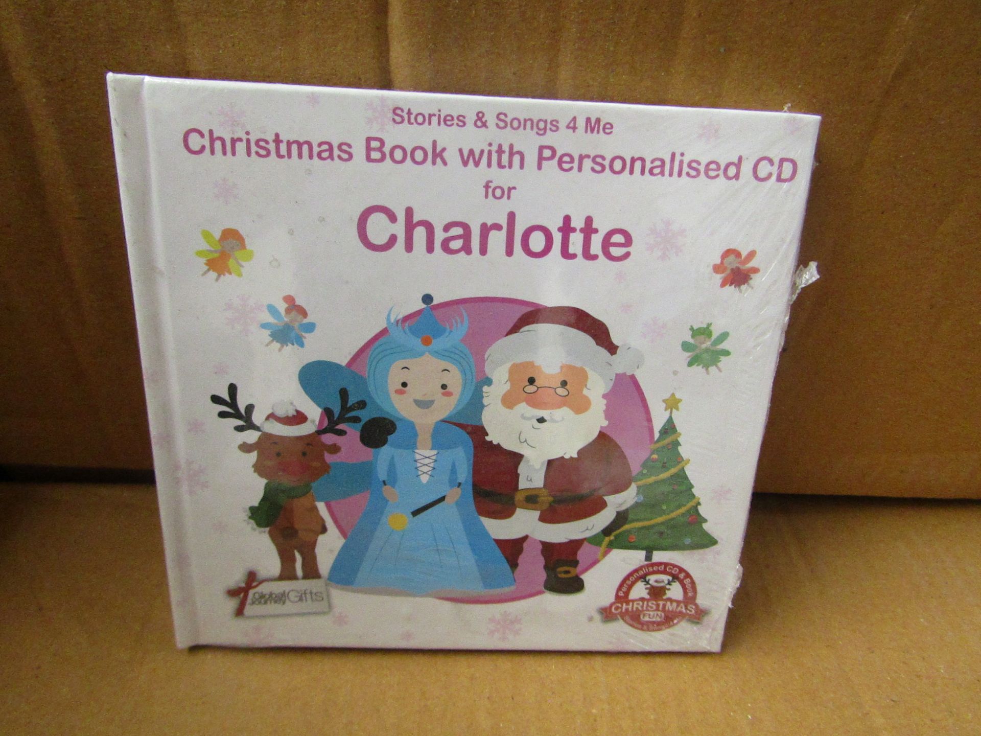 2x Boxes Containing 100 Per Box - Global - Personalised Christmas Books ( Include Personalised